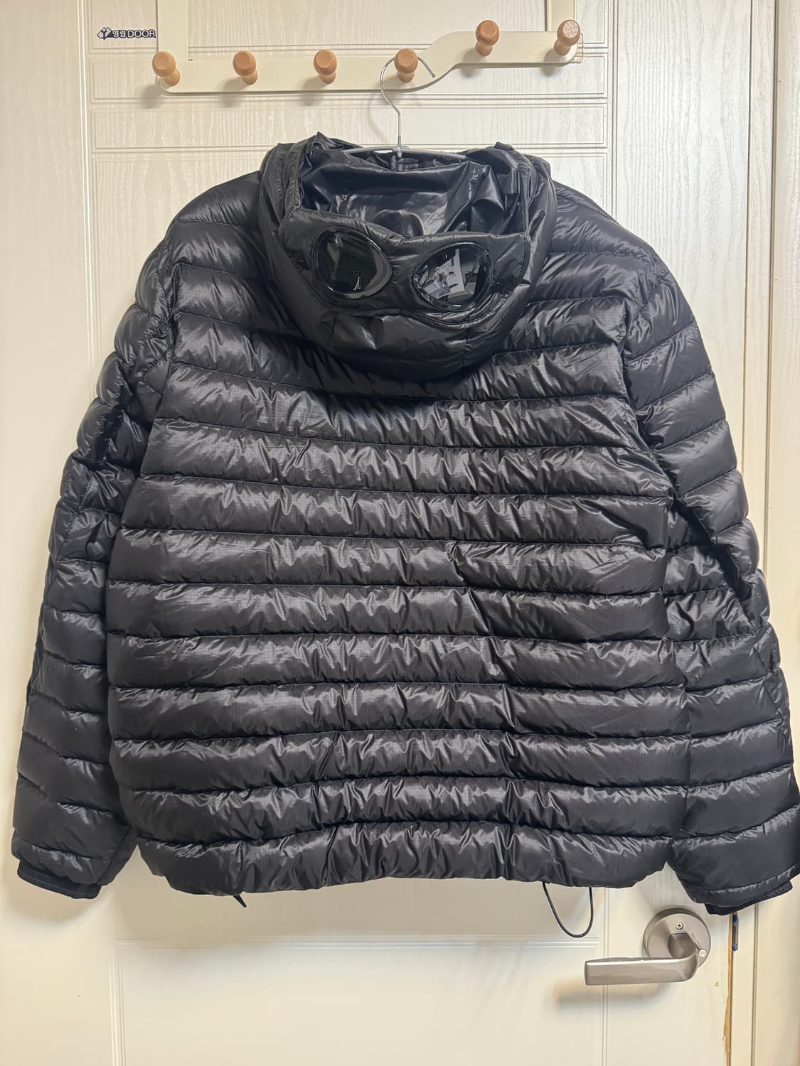 [XL] 25FW CP컴퍼니 디디쉘 고글 다운 경량패딩 블랙 DD쉘 상품이미지3