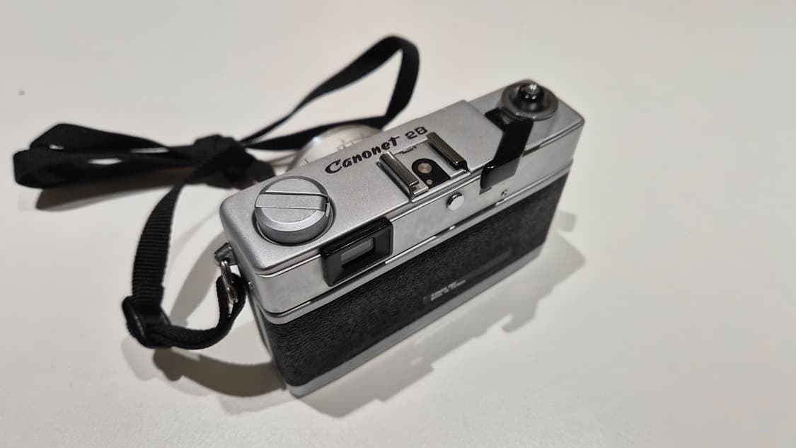 작례O RF의 아이콘 캐논 캐노넷 28 필름카메라 빈티지 필카 상품이미지8