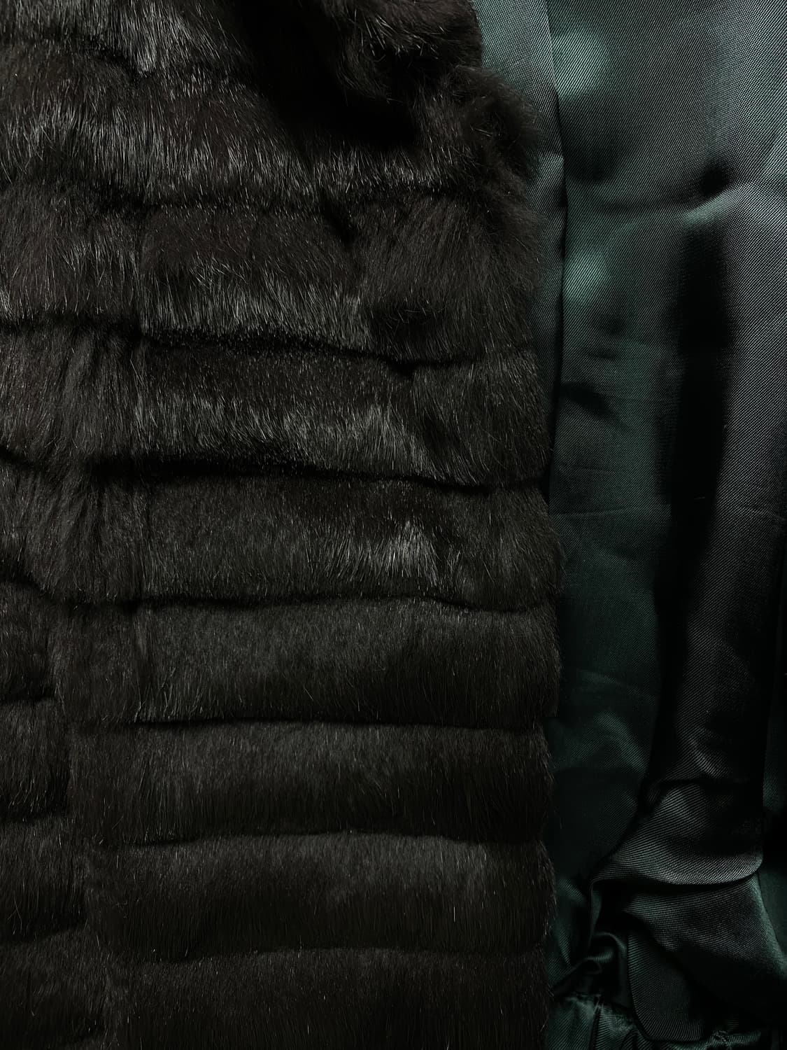 [A급 거의 새상품] SISLEY 시슬리 토끼털 숏퍼코트 상품이미지4