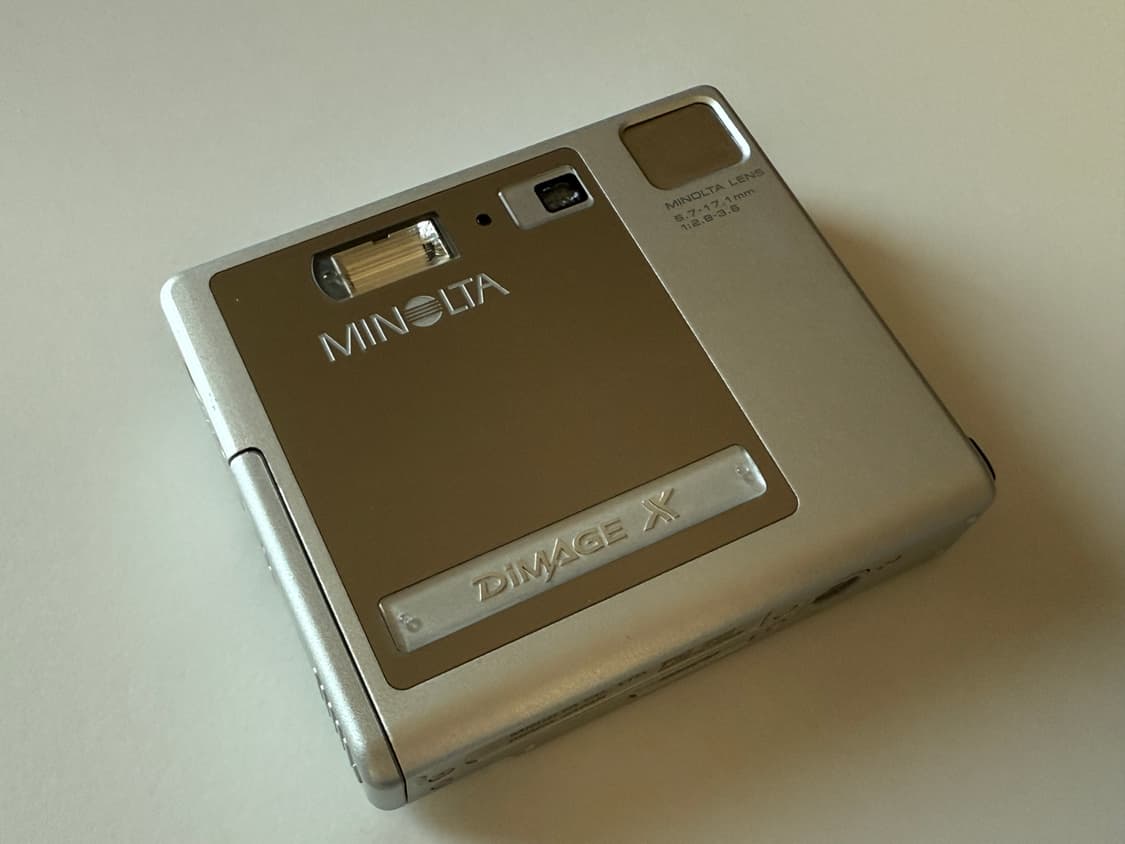 필카느낌 Minolta DiMAGE X 미놀타 빈티지 디카  상품이미지2