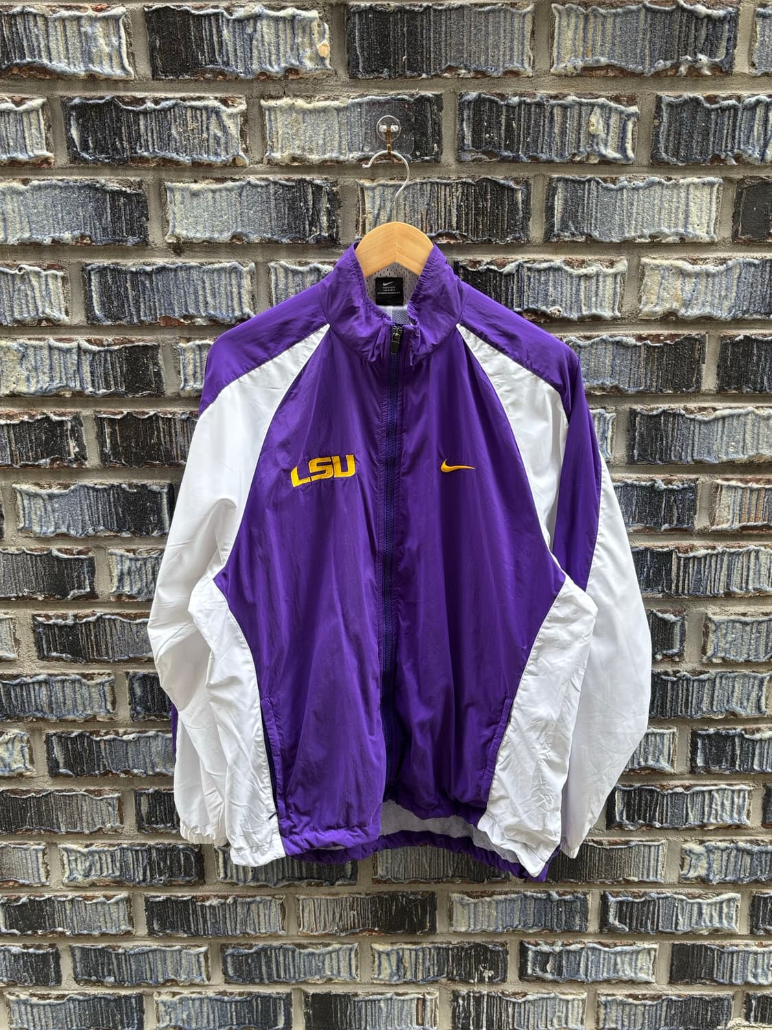 90s USA Nike LSU 윈드브레이커 상품이미지1