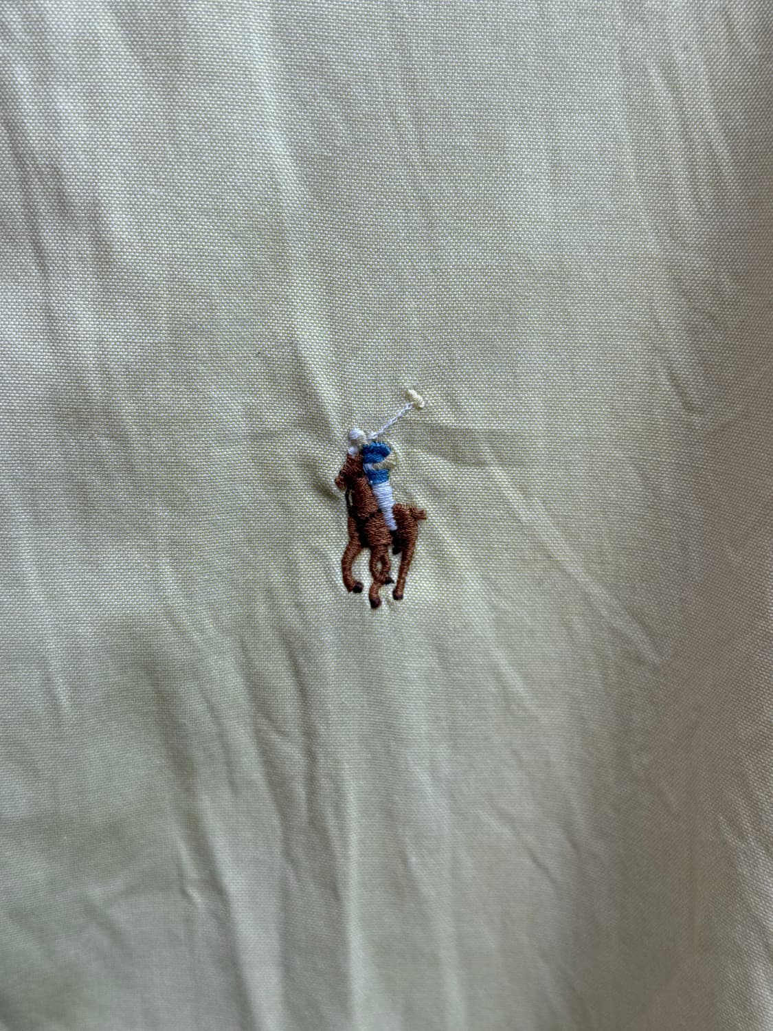 폴로 랄프로렌 옐로우 셔츠 남방 상품이미지2