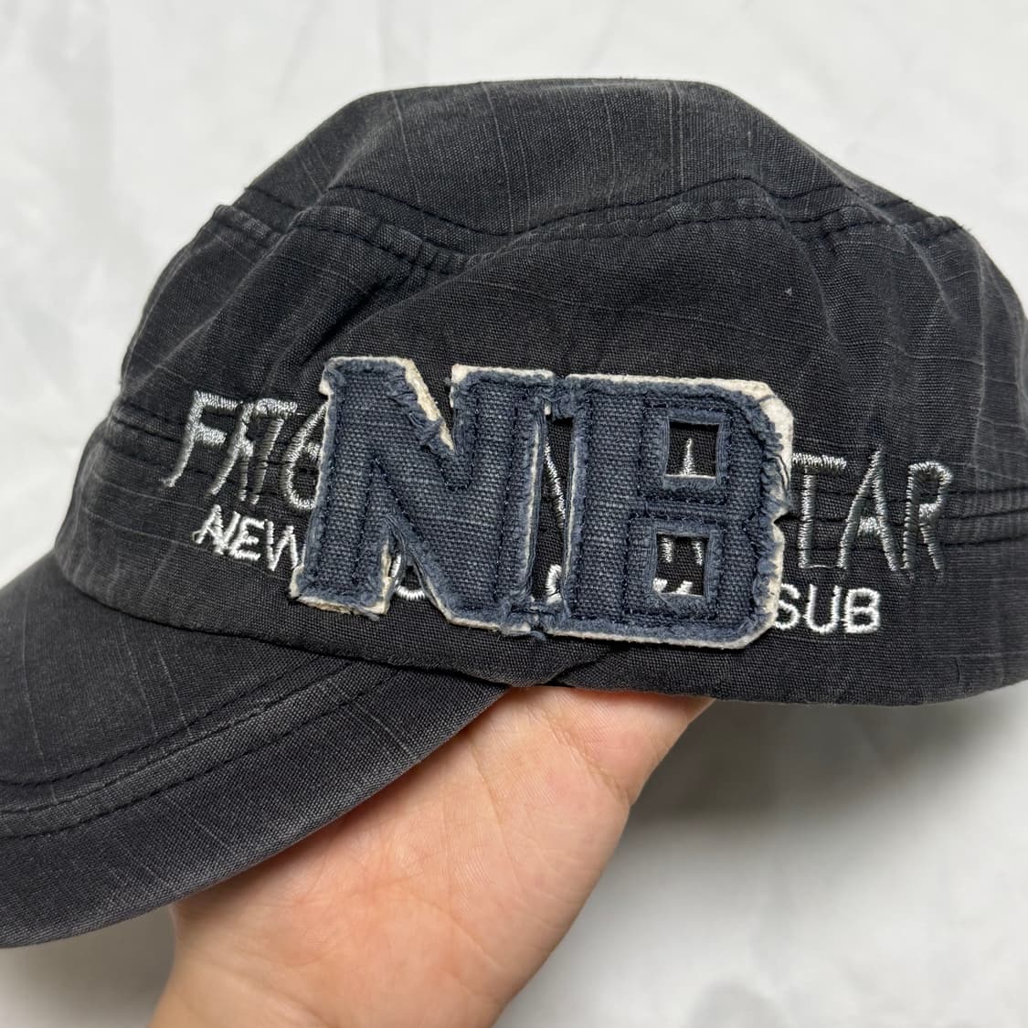 y2k 펑크 빈티지 헌팅캡 모자 상품이미지3