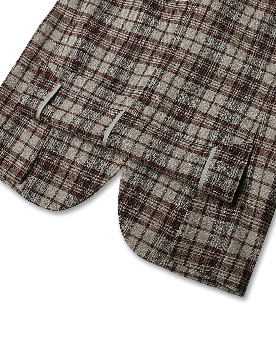 링자켓 X 그린 라벨 릴렉싱 [Sartoria Ring] 체크 스포츠자켓 상품이미지5