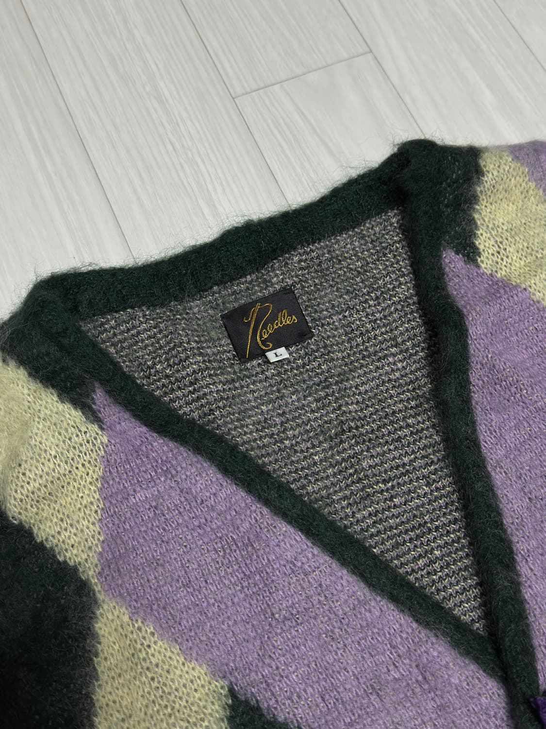 니들스 Needles 모헤어 가디건 다이아몬드 L 상품이미지5