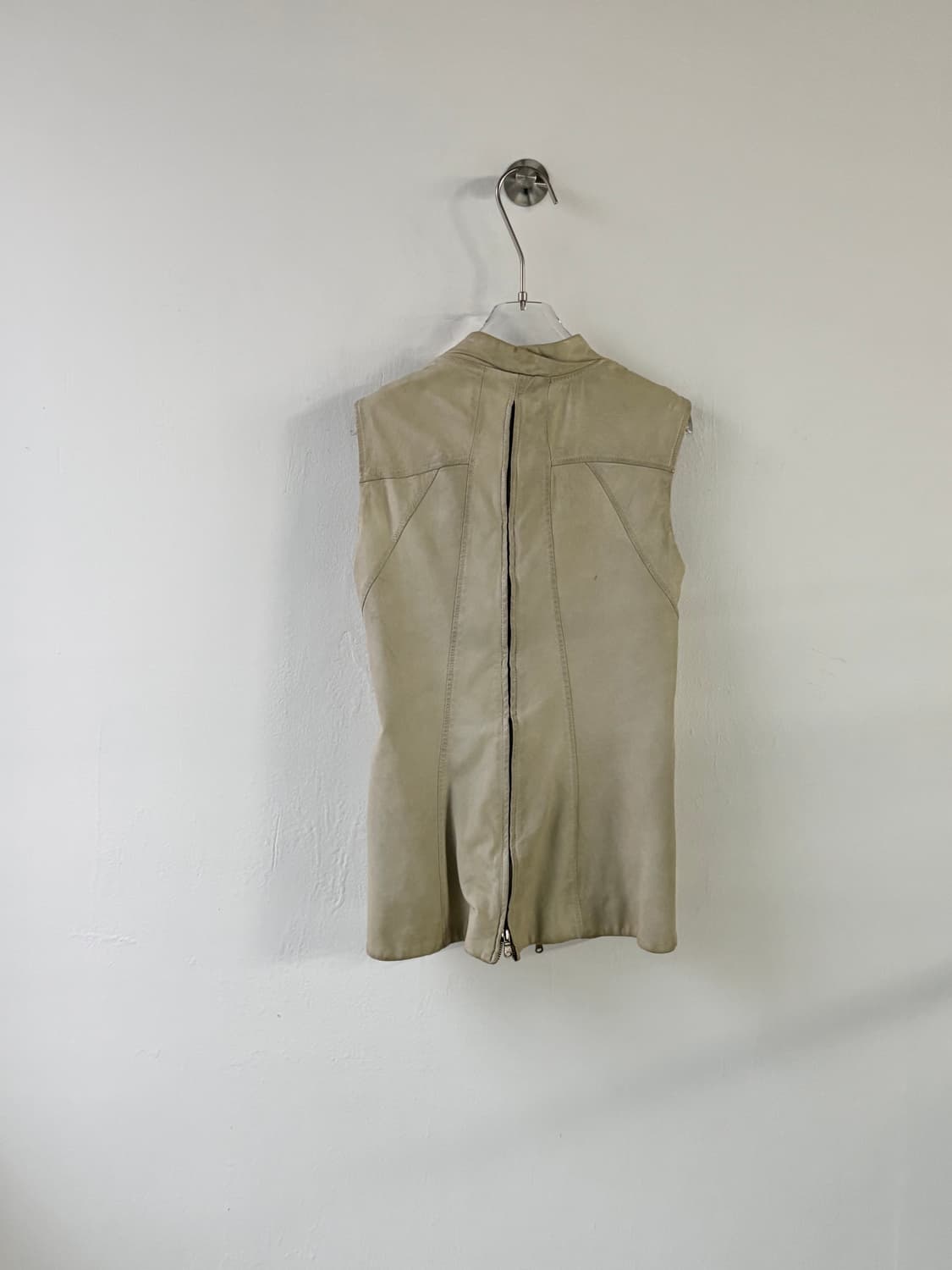 일라리아 니스트리 램스킨 레더 베스트  상품이미지3