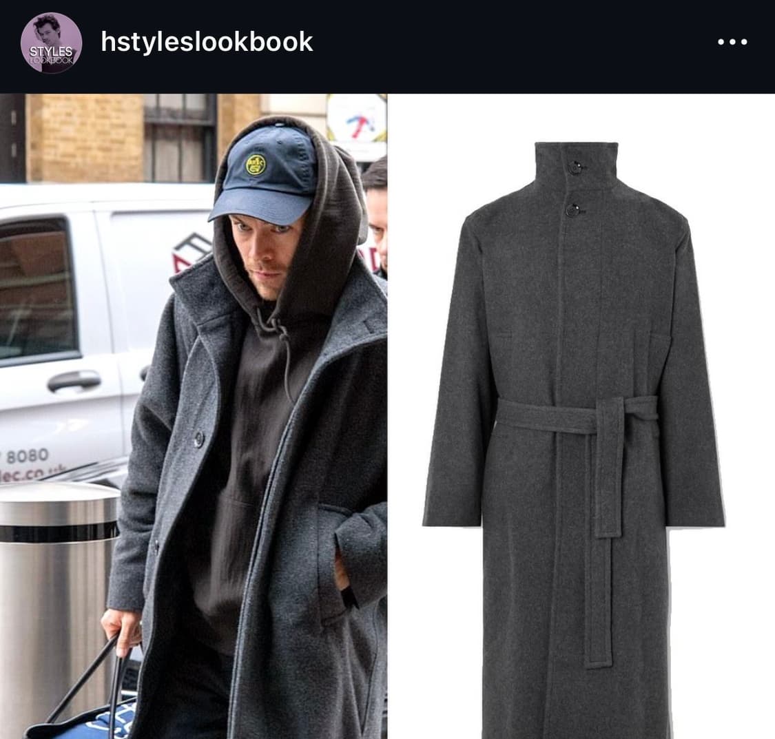 르메르 배스로브 코트 그레이 XS사이즈 상품이미지2