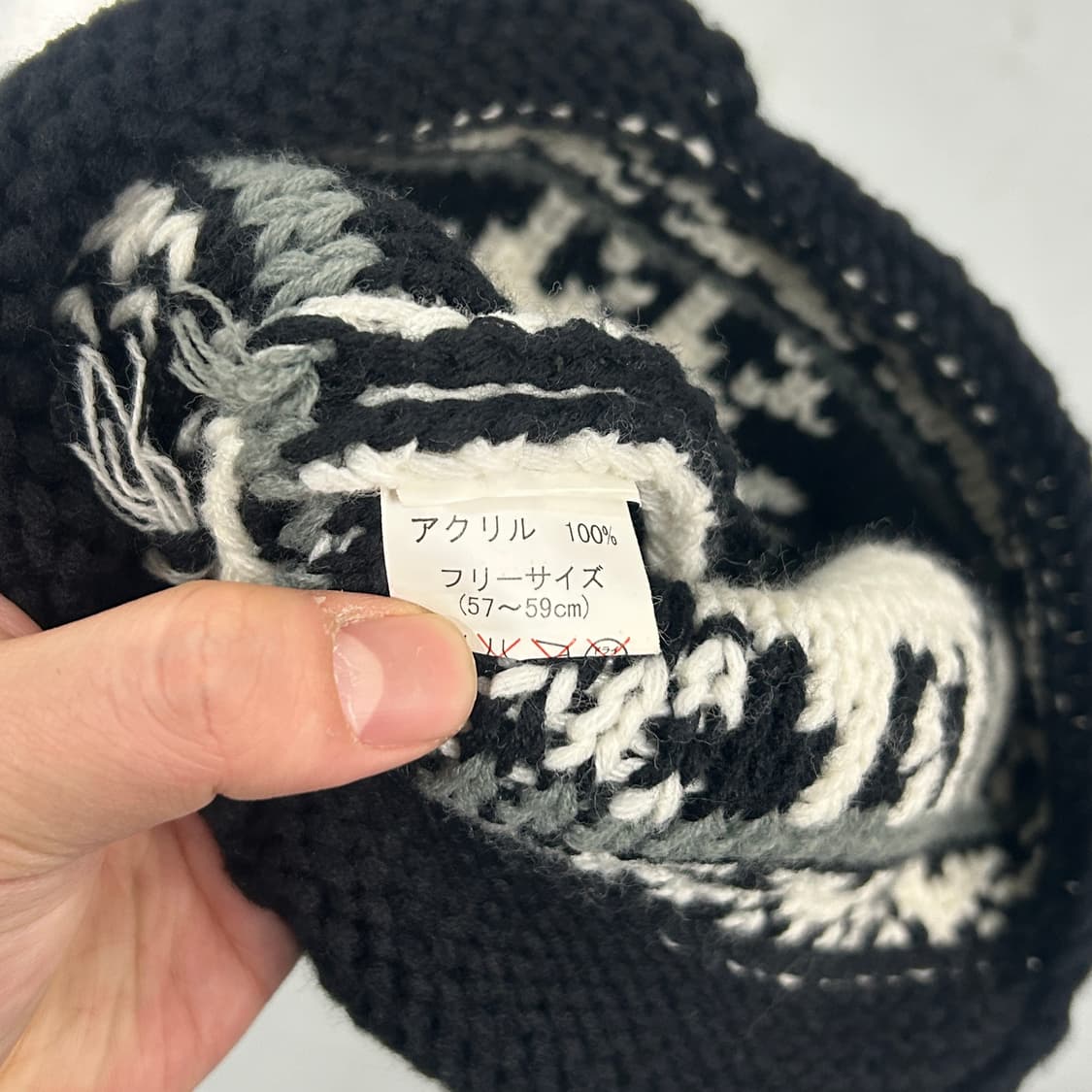 JAPAN vtg 노르딕 이어플랩 비니 상품이미지5