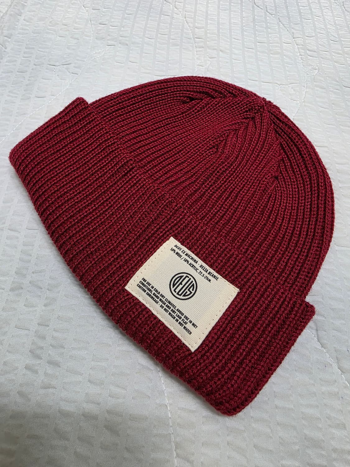 데우스 새상품 택만 제거 미실착 델타 비니 제스터레드색상 deus 상품이미지1