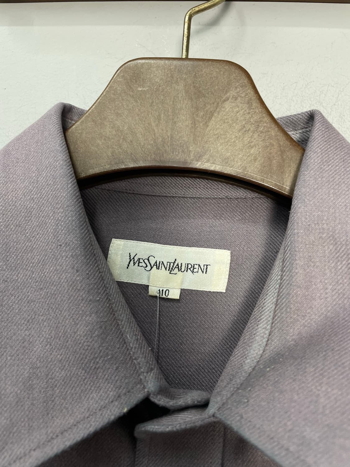 입생로랑 퍼플 원포켓 셔츠 H1757 상품이미지4