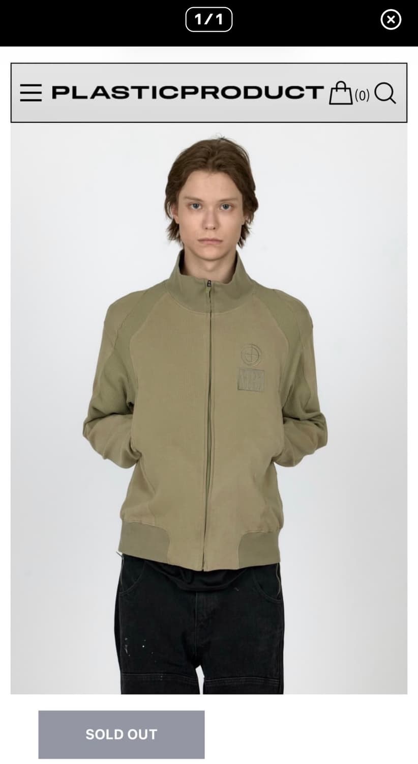 MPa CONTRAST ZIPPED JACKET (KHAKI)  상품이미지1