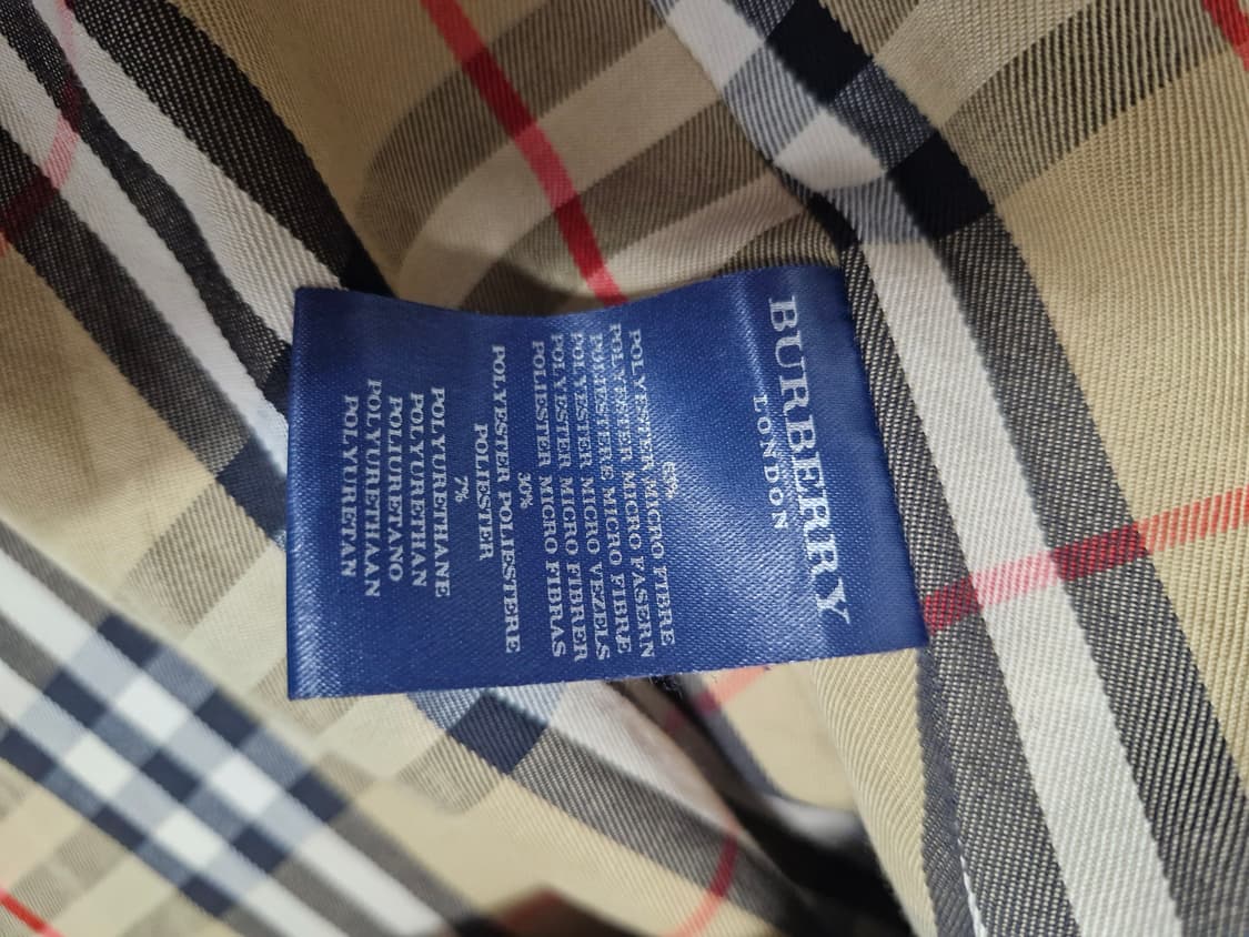 버버리 자켓 (made in england) 드라이클리닝O 상품이미지4