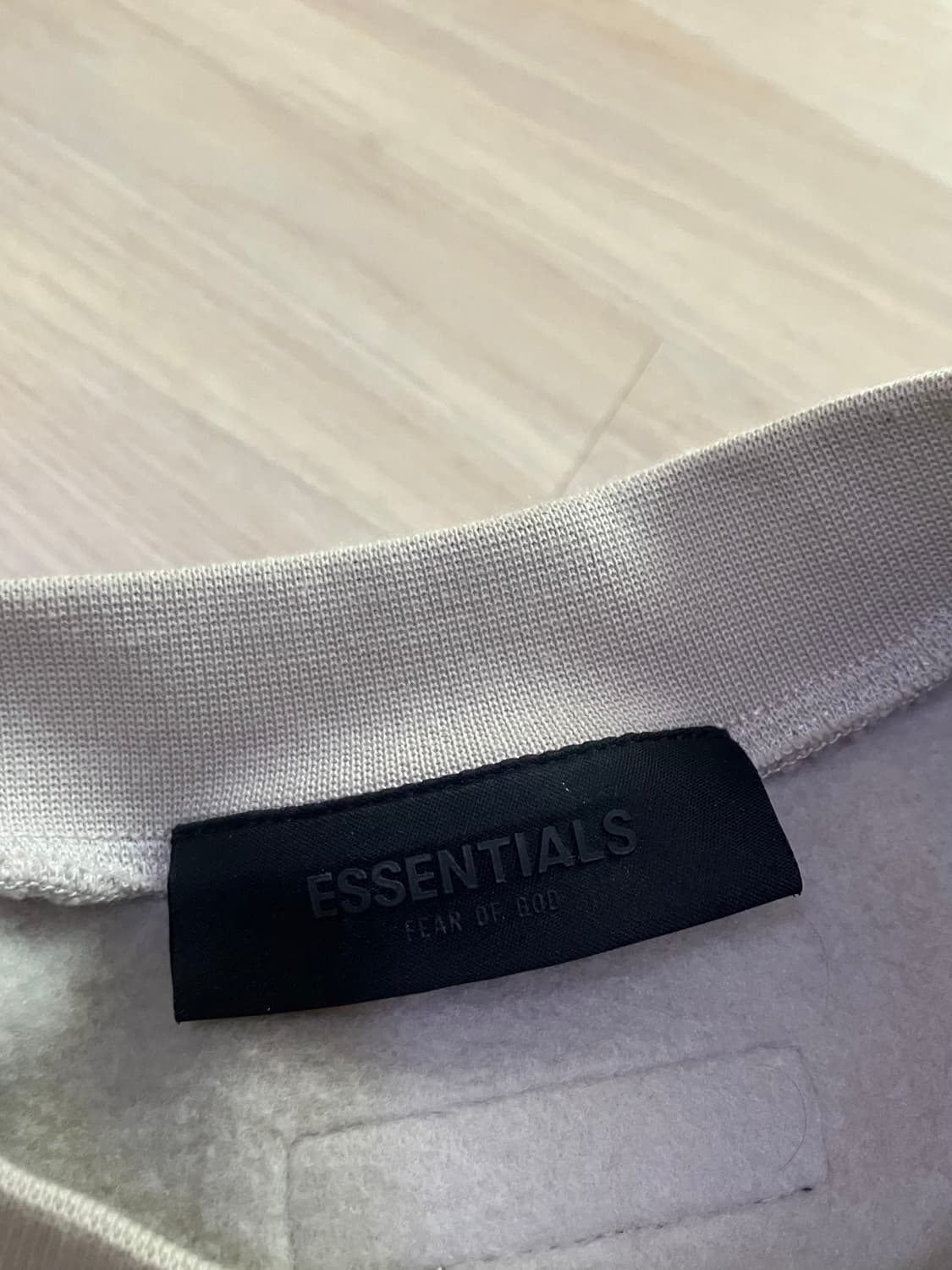 피어오브갓 에센셜 맨투맨 크루넥 실버 클라우드 상품이미지5