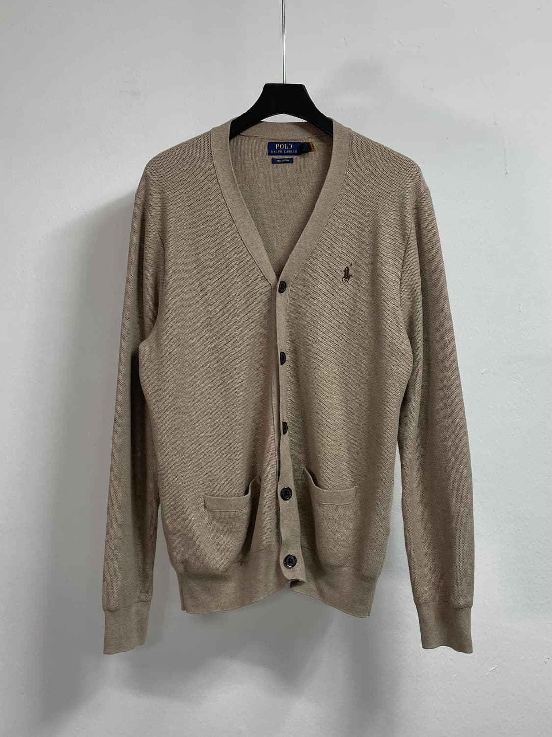 폴로 랄프로렌 오트밀 베이지 가디건 (on.184) 상품이미지1