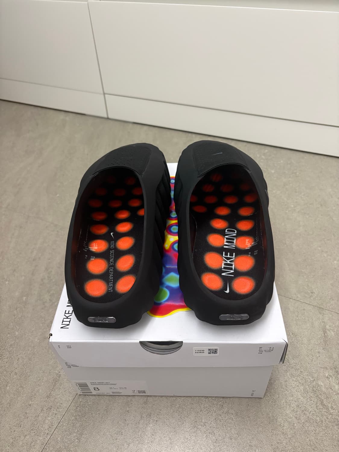 나이키 마인드 001 블랙 크롬 260 상품이미지2