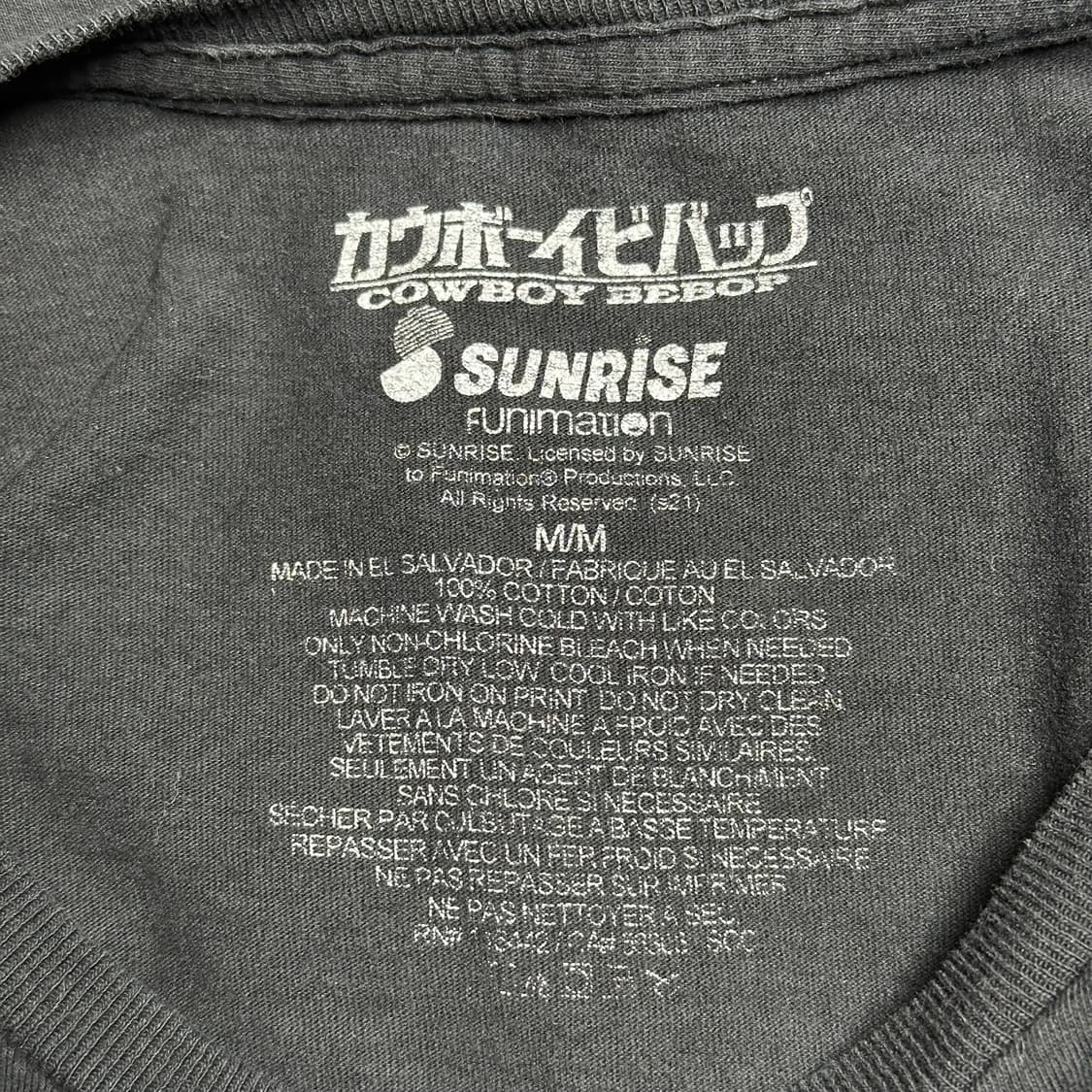 카우보이 비밥 오피셜 페이 발렌타인 애니 티셔츠 상품이미지3