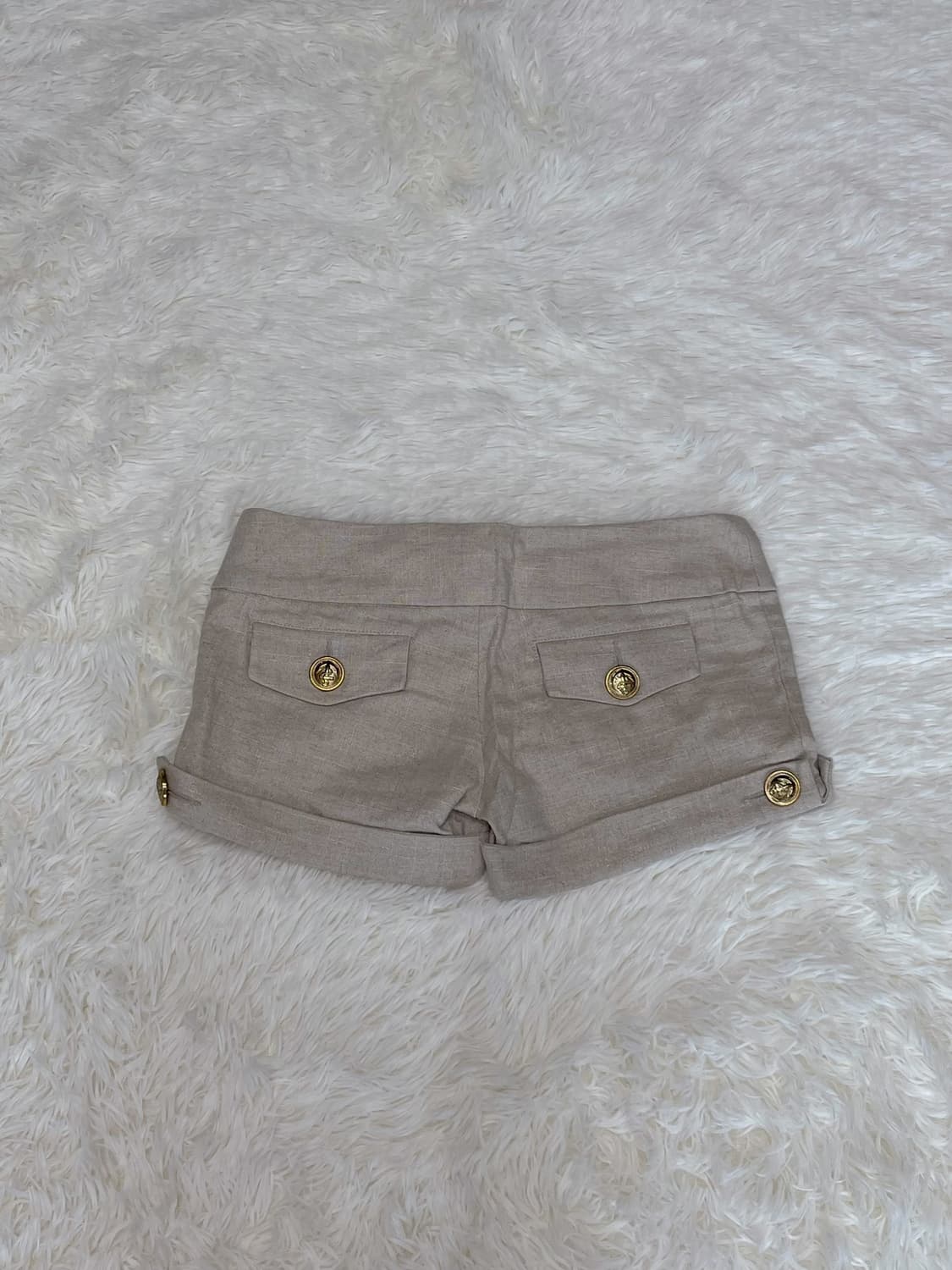 일본 유일매물) y2k 베이지 갸루 숏팬츠 상품이미지2