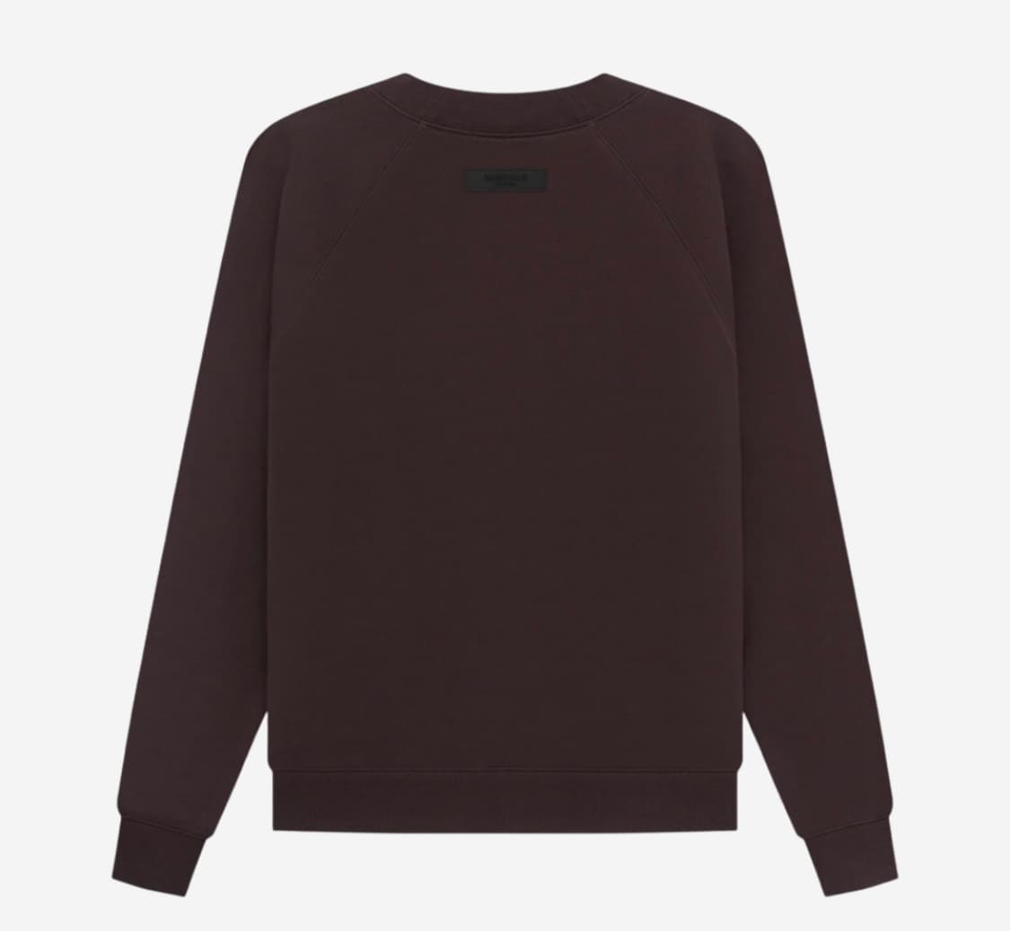 [M] ESSENTIALS 에센셜 크루넥 맨투맨 플럼 상품이미지2