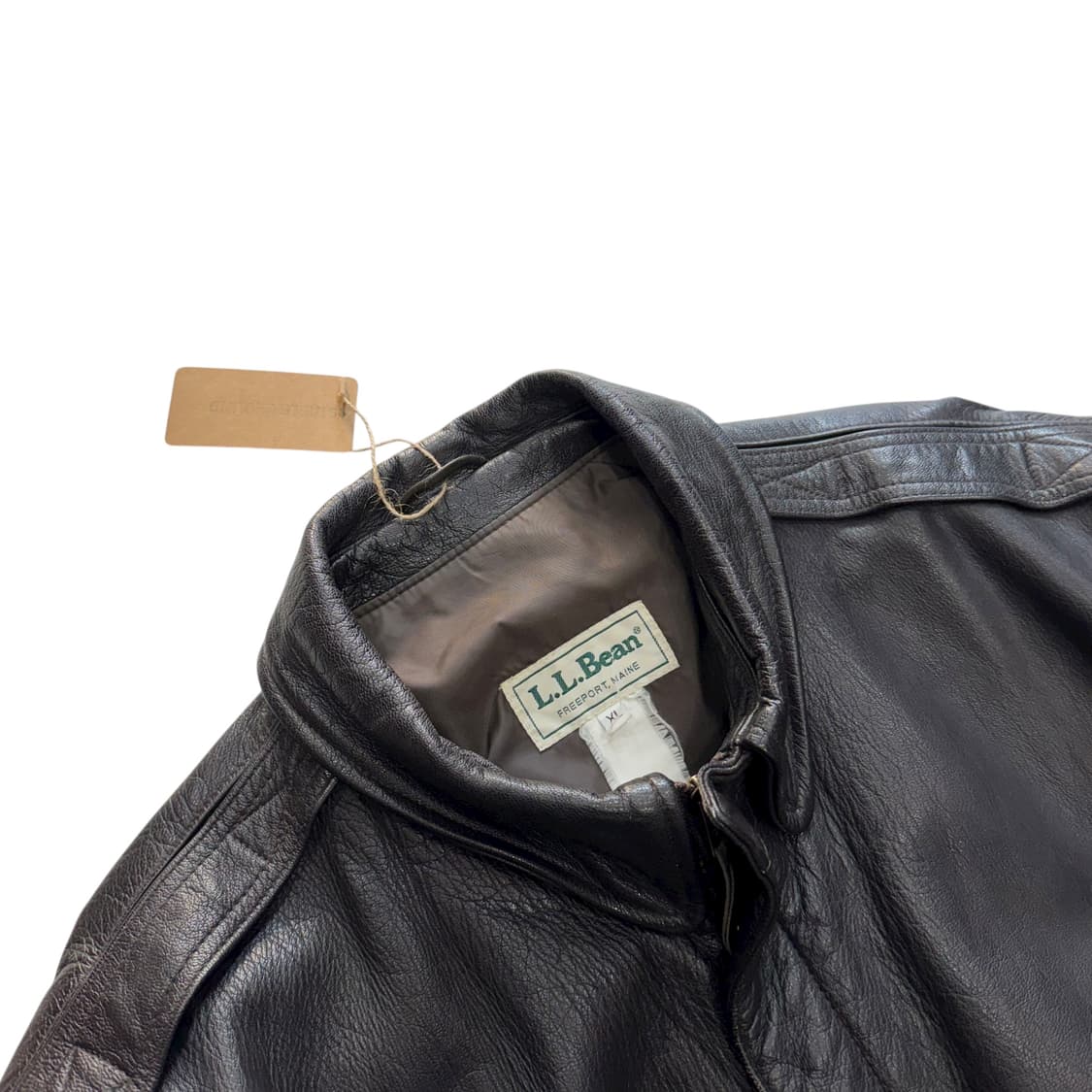 [110] 90's LL Bean A2 봄버 레더 자켓 상품이미지3