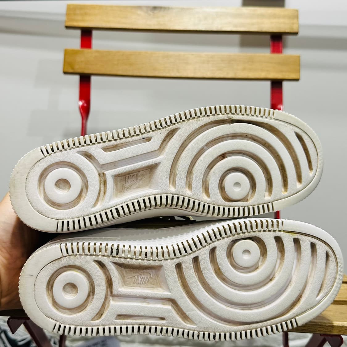 235) 나이키 운동화 여성 여자 신발 에어 포스 1 세이지 로우 데저트 상품이미지7