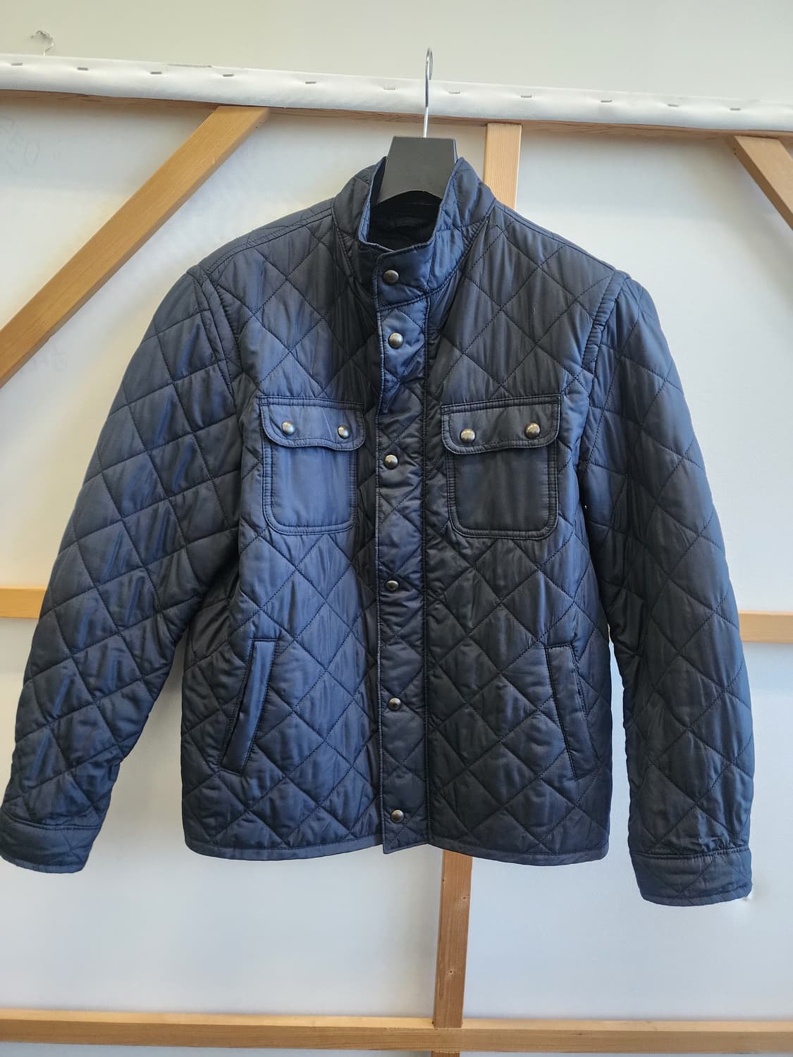 갭 퀼팅 네이비 자켓 상품이미지1