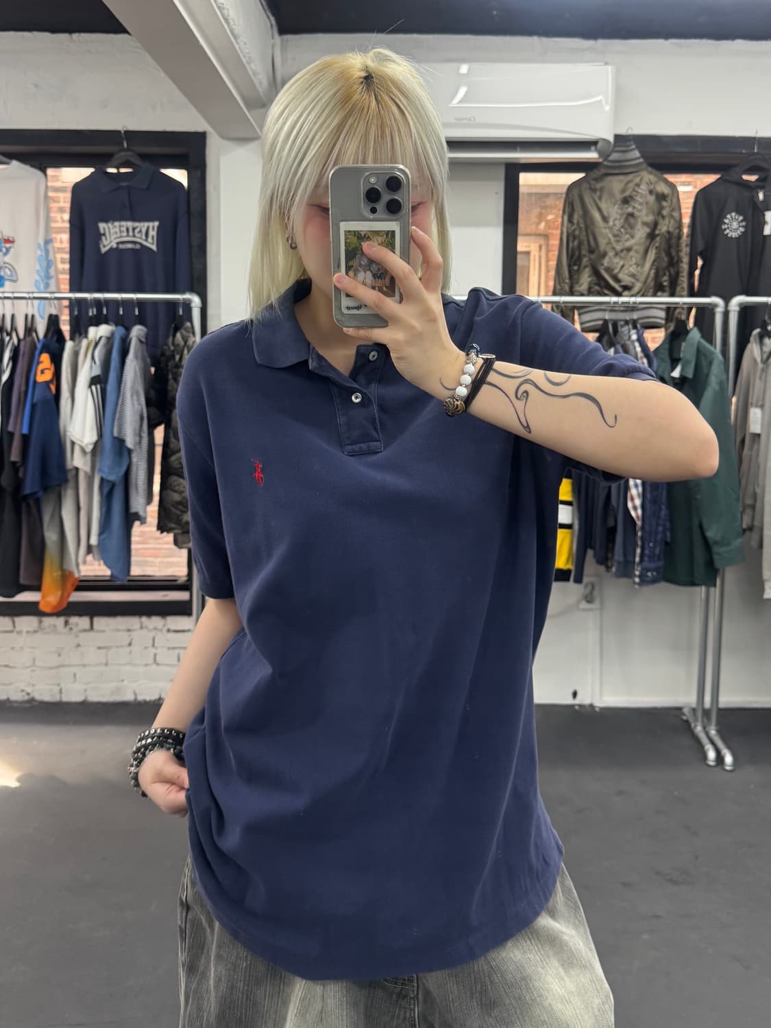 폴로 랄프로렌 레드 포니 PK 티셔츠 상품이미지5