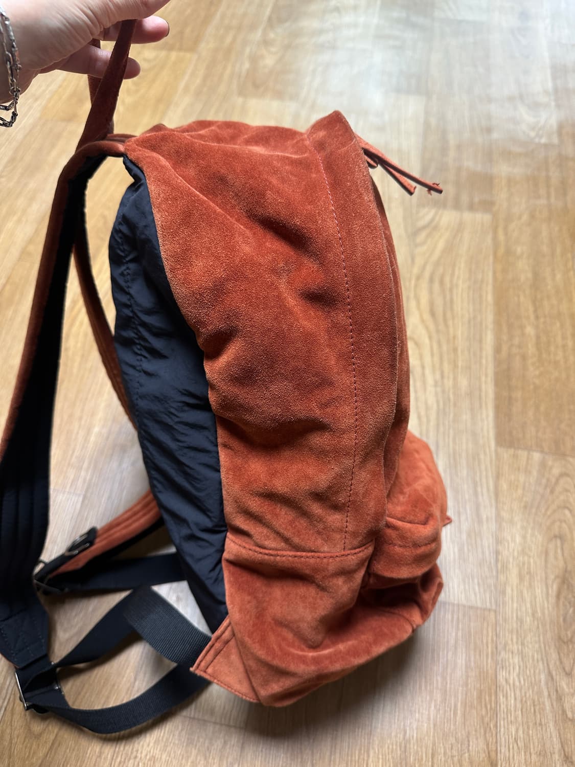 마지셔우드 스웨이드 백팩 상품이미지5