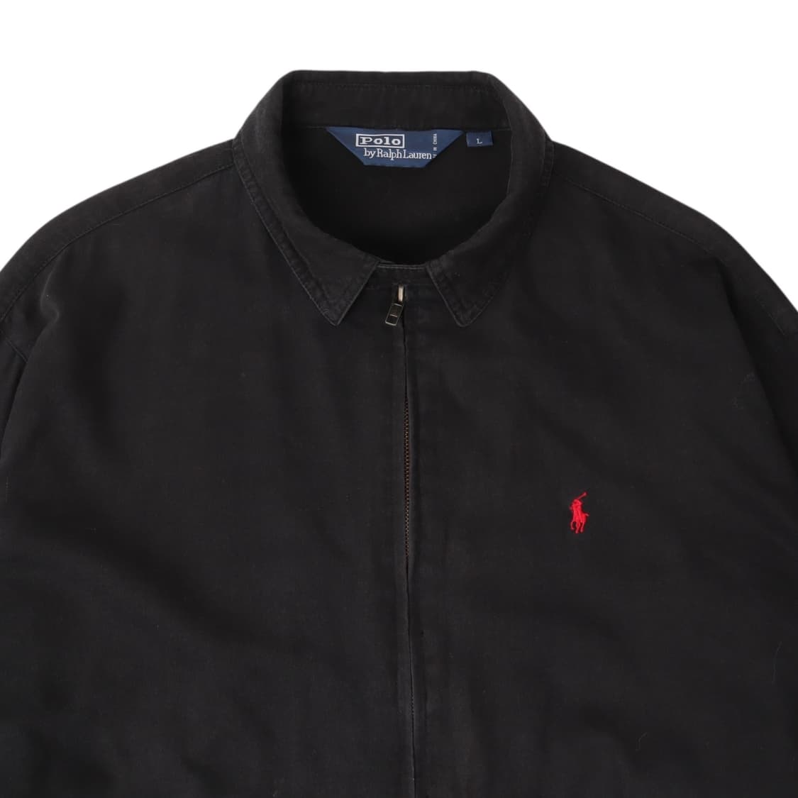폴로 랄프로렌 블랙 코튼 스윙탑 블루종 자켓 상품이미지2