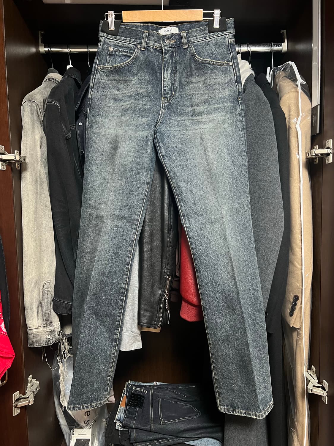 [44] 엘무드 레이 플레어 데님 그레이시블루 상품이미지1