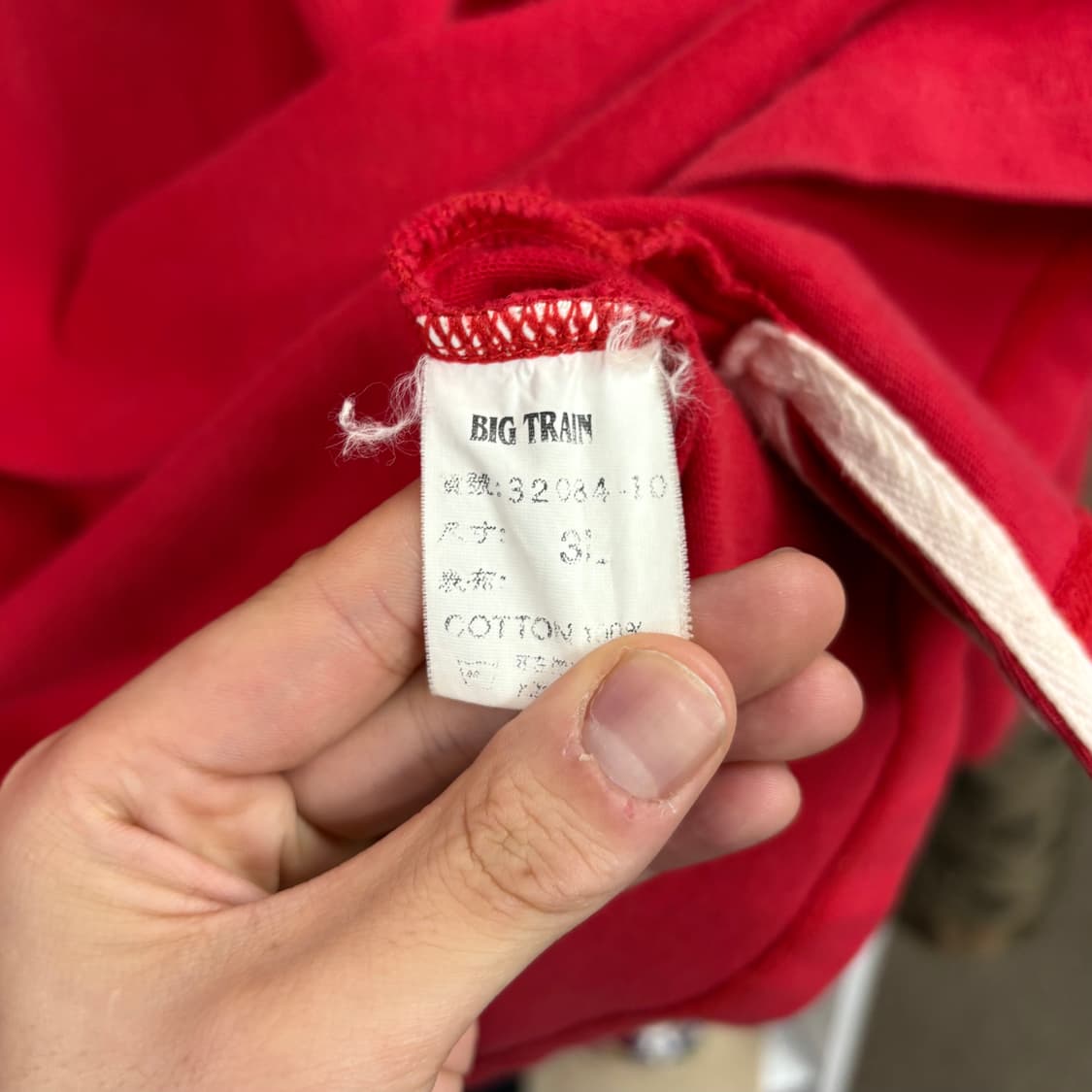 (3XL) 빅트레인 진스 럭비 롱슬리브 셔츠 made in JAPAN 상품이미지5