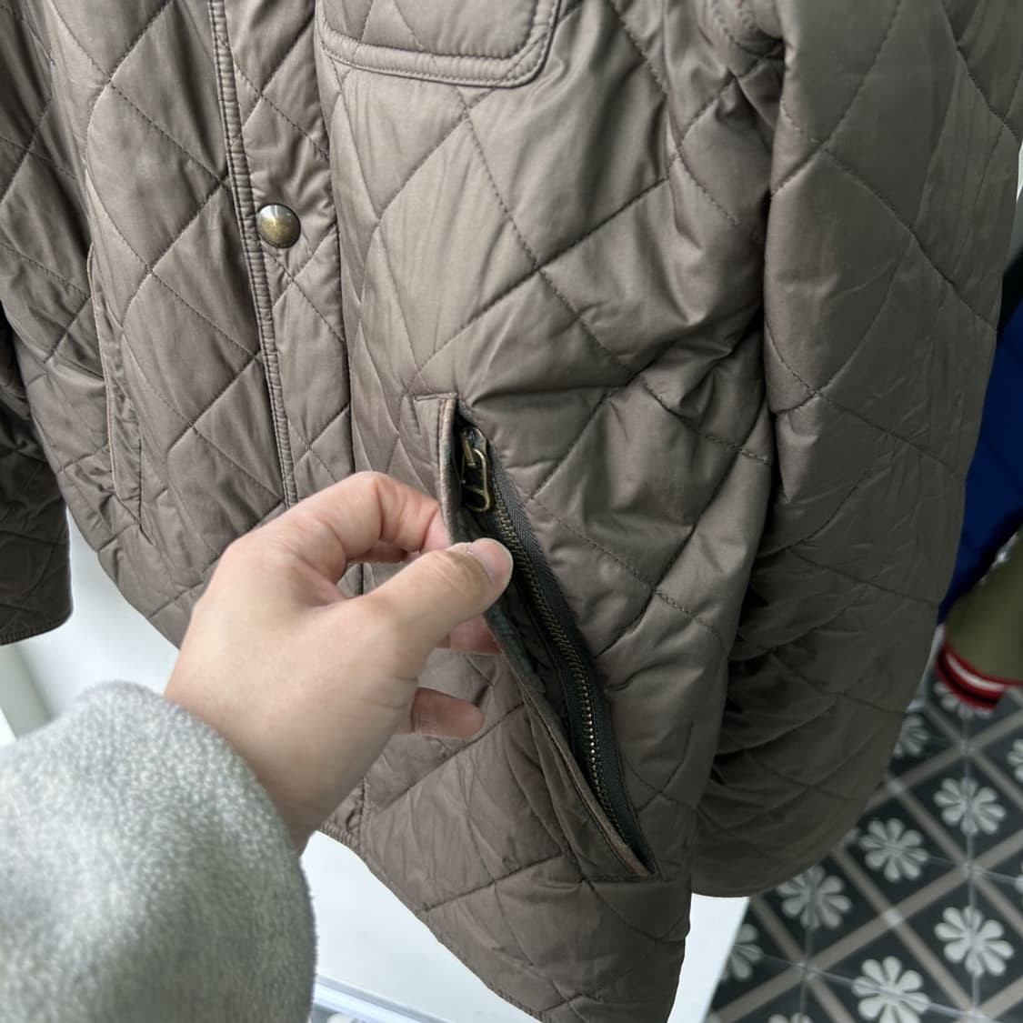 15982 - 폴로 랄프로렌 브라운 퀄팅 자켓 상품이미지5