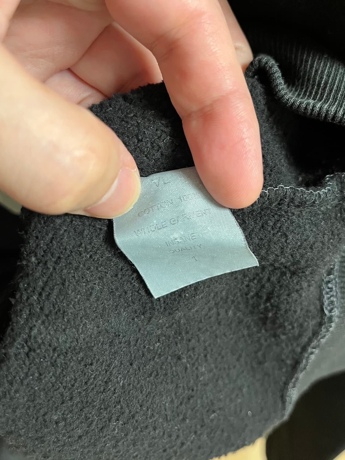 블라인드파일즈 raw 후디 블랙 상품이미지5