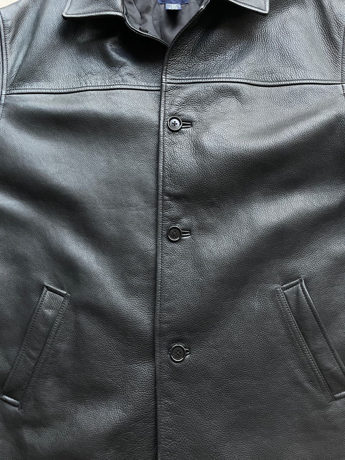 90s 올드갭 레더 카코트 gap carcoat 상품이미지6