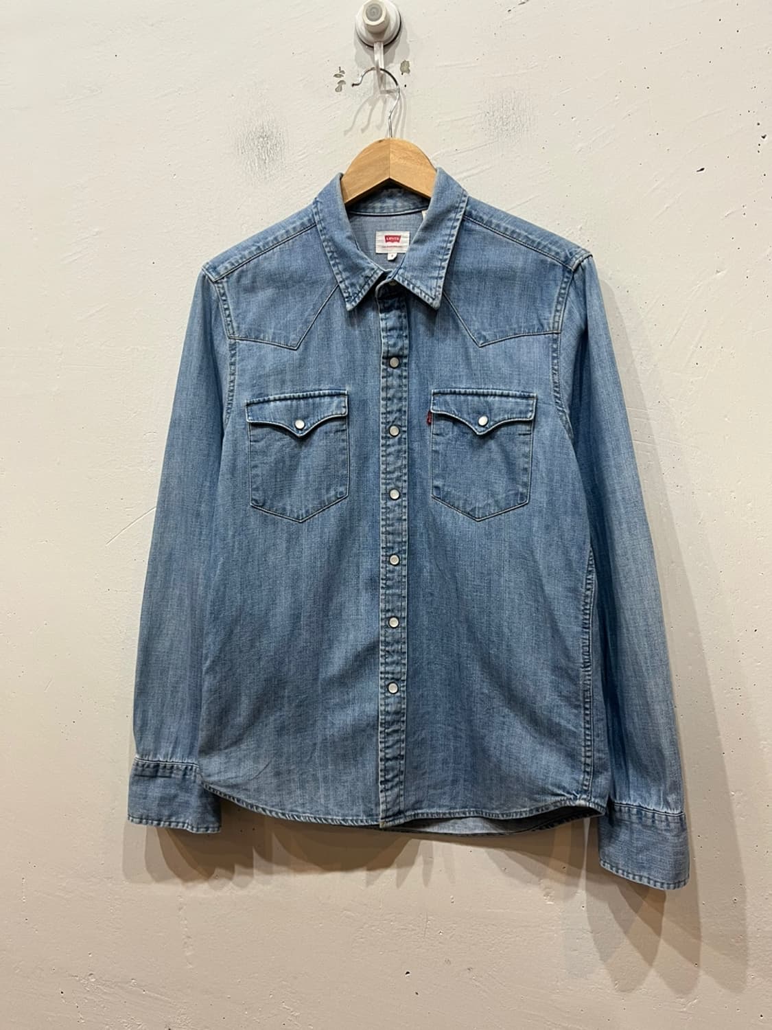리바이스 데님 웨스턴 셔츠 S 상품이미지1