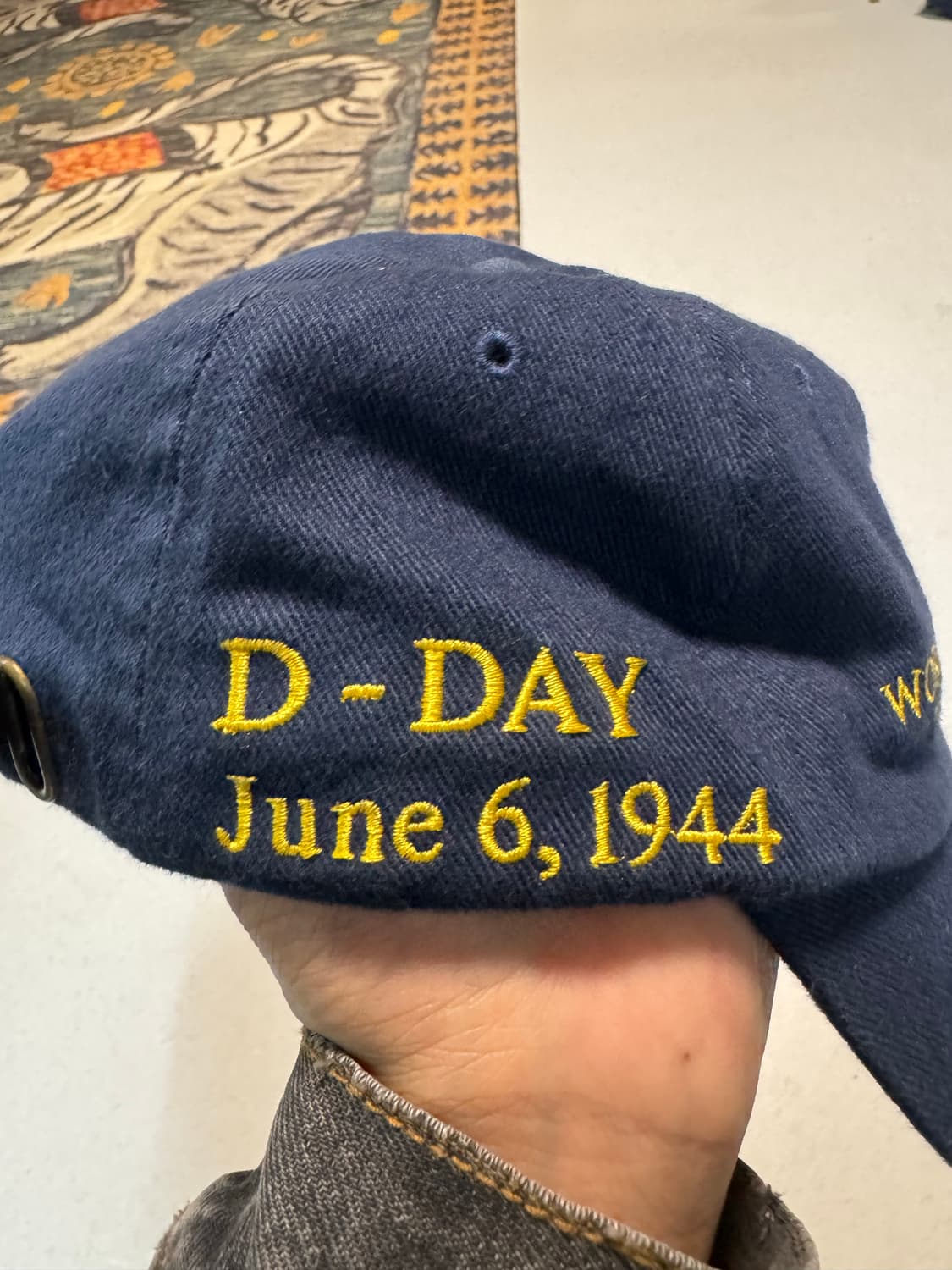 Ww2 기념 볼캡 네이비 미군 usaf usmc usn 모자 스냅백 상품이미지3