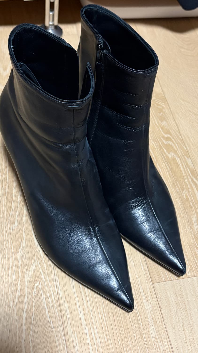 올드셀린 블랙 앵클 부츠 37 (240) 상품이미지2