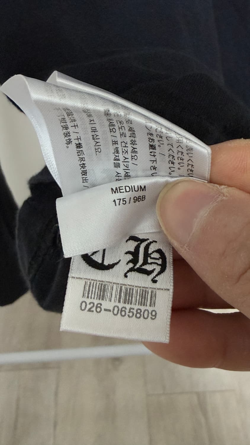 크롬하츠 usa프린팅 롱슬리브m 상품이미지3