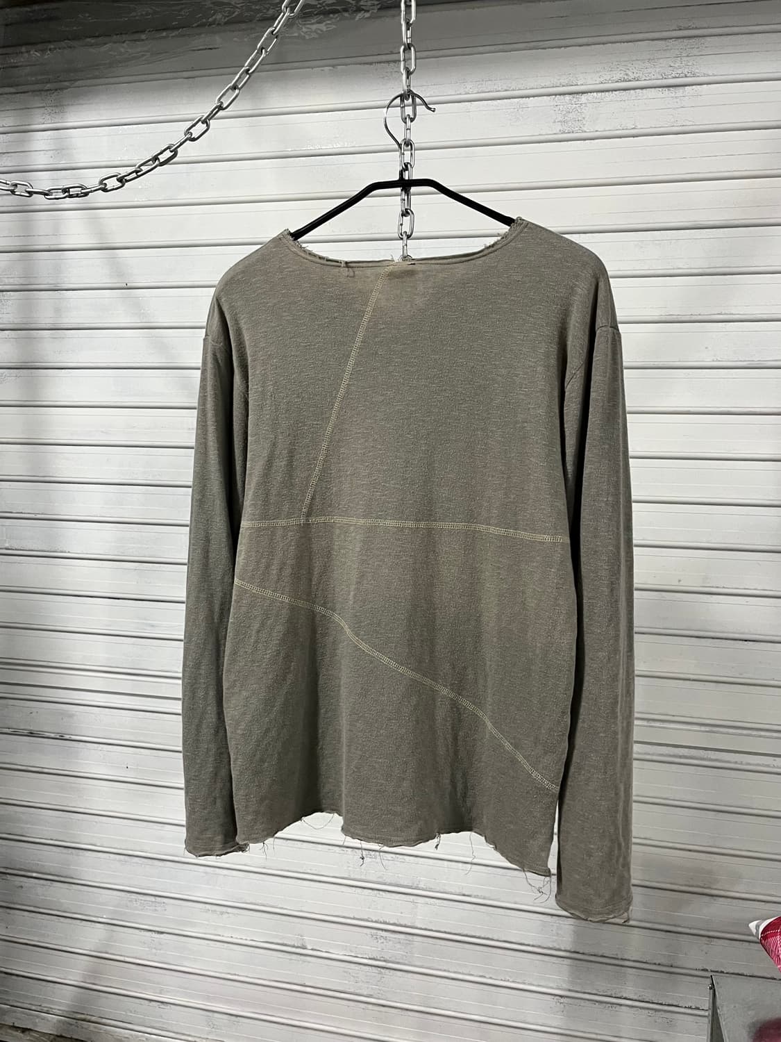 Digital Fortran grunge long tee 상품이미지7