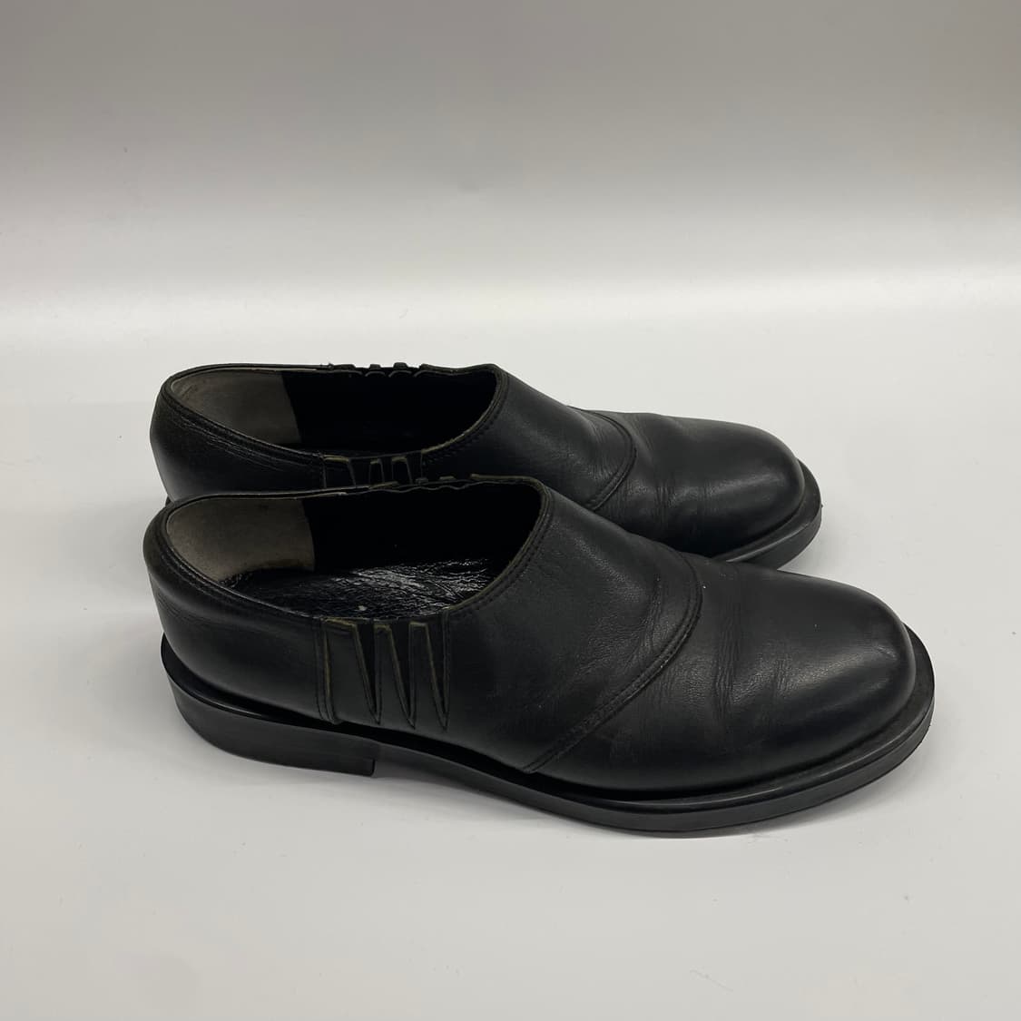 요지야마모토 가죽 슬립온 슈즈 상품이미지4