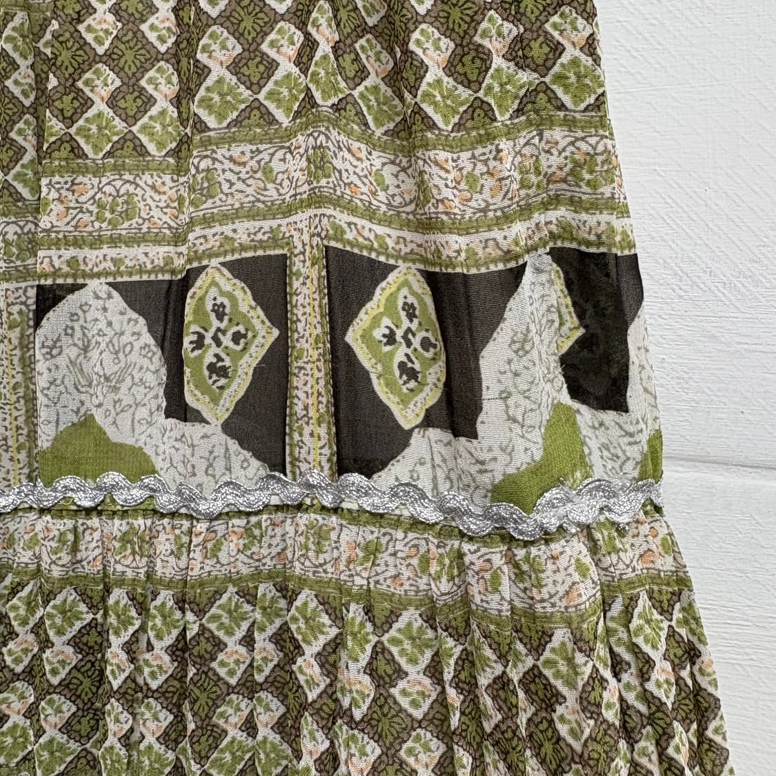 SERAPH BLANC 에스닉 캉캉 히피 페어리 미디스커트 JPN 상품이미지3