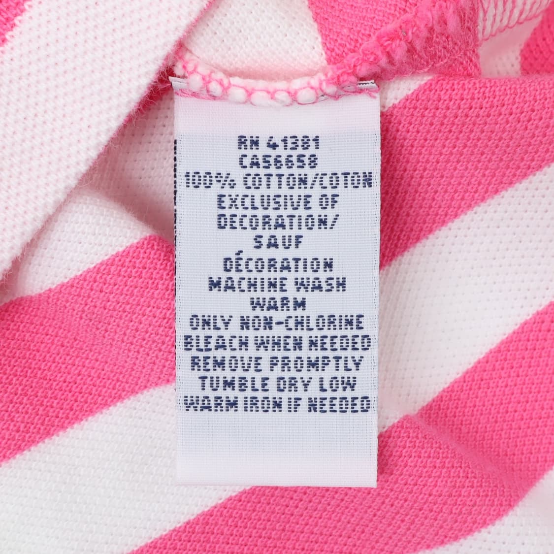 폴로 랄프로렌 핑크 스트라이프 pk 카라티 상품이미지9