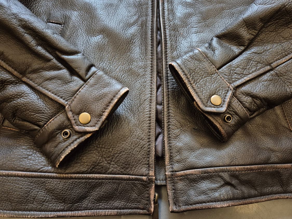 90s G-III 소가죽 싱글 자켓 상품이미지5