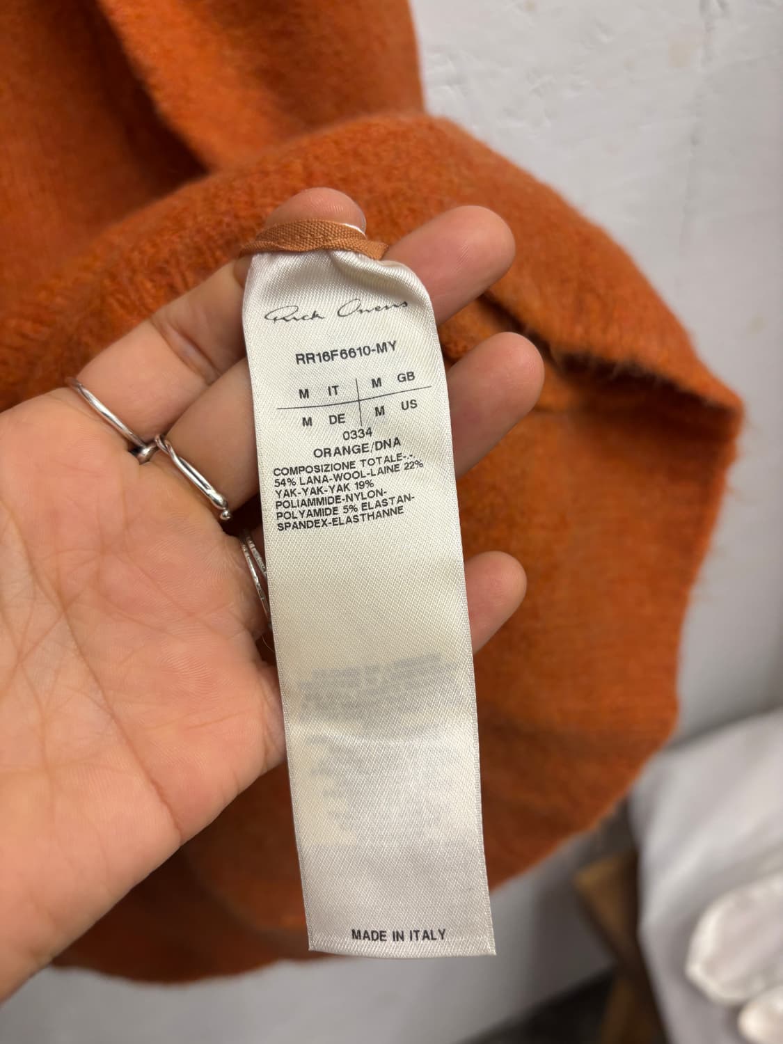 릭오웬스 니트 MASTODON 16 F/W  상품이미지2