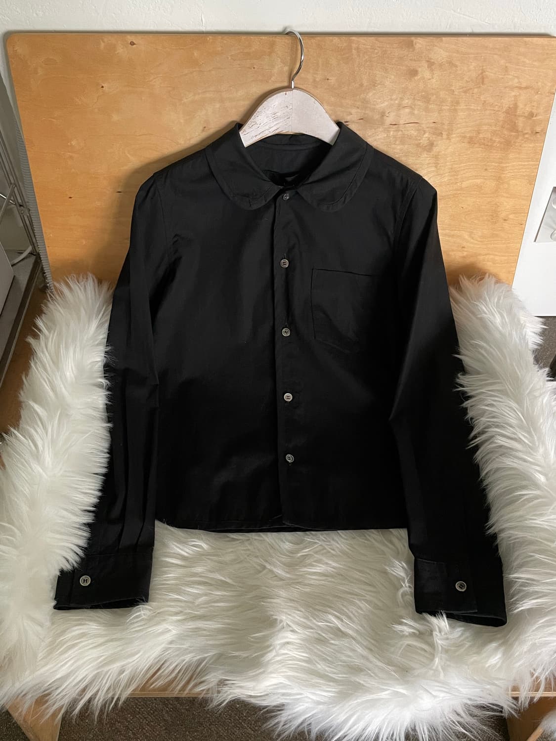 COMME des GARCONS Peter Pan Collar Shirt 상품이미지1