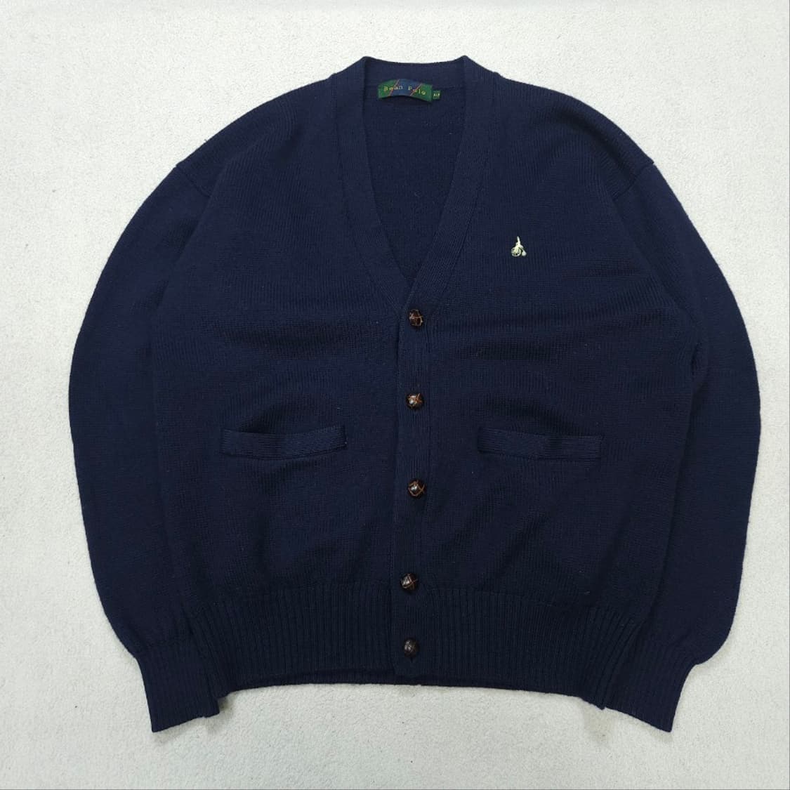 빈폴 울 가디건 110 네이비 상품이미지2