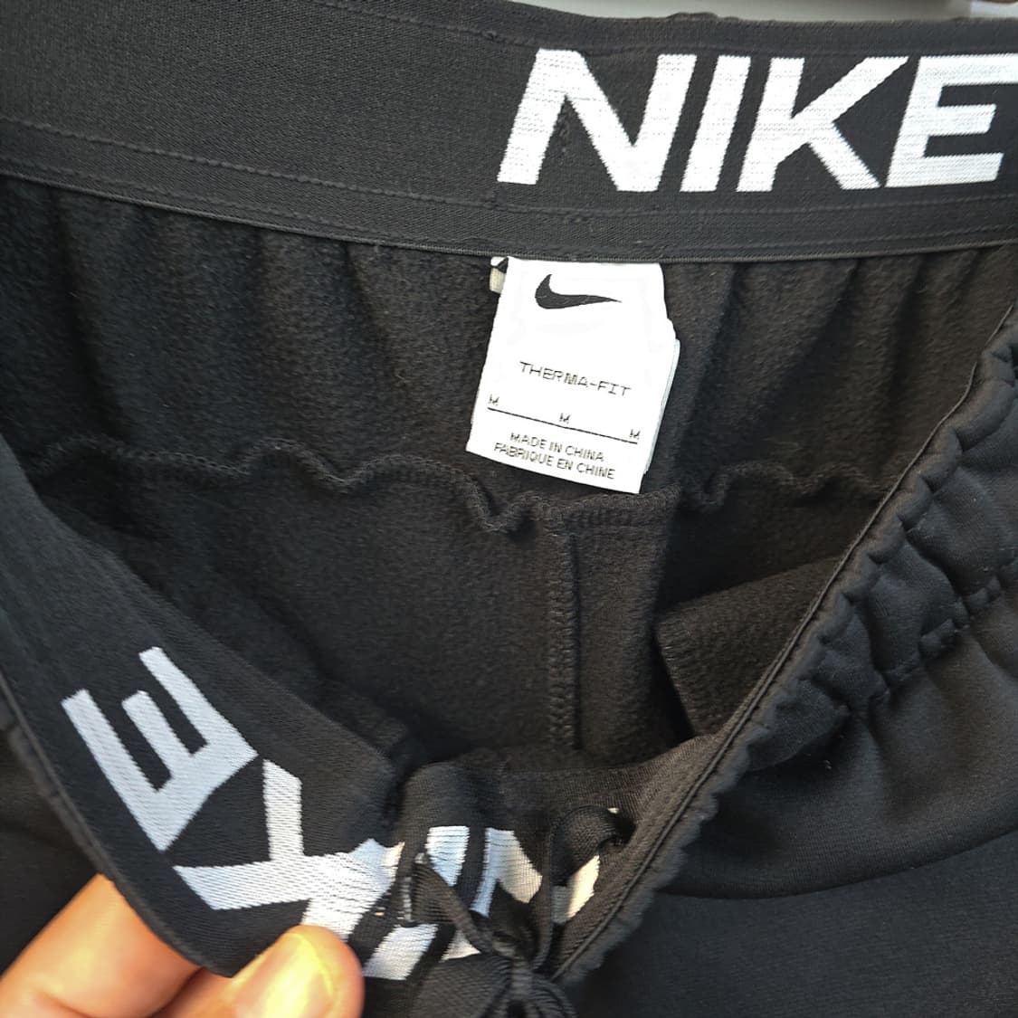 나이키(NIKE) 트레이닝 조거 팬츠 블랙 M 상품이미지5