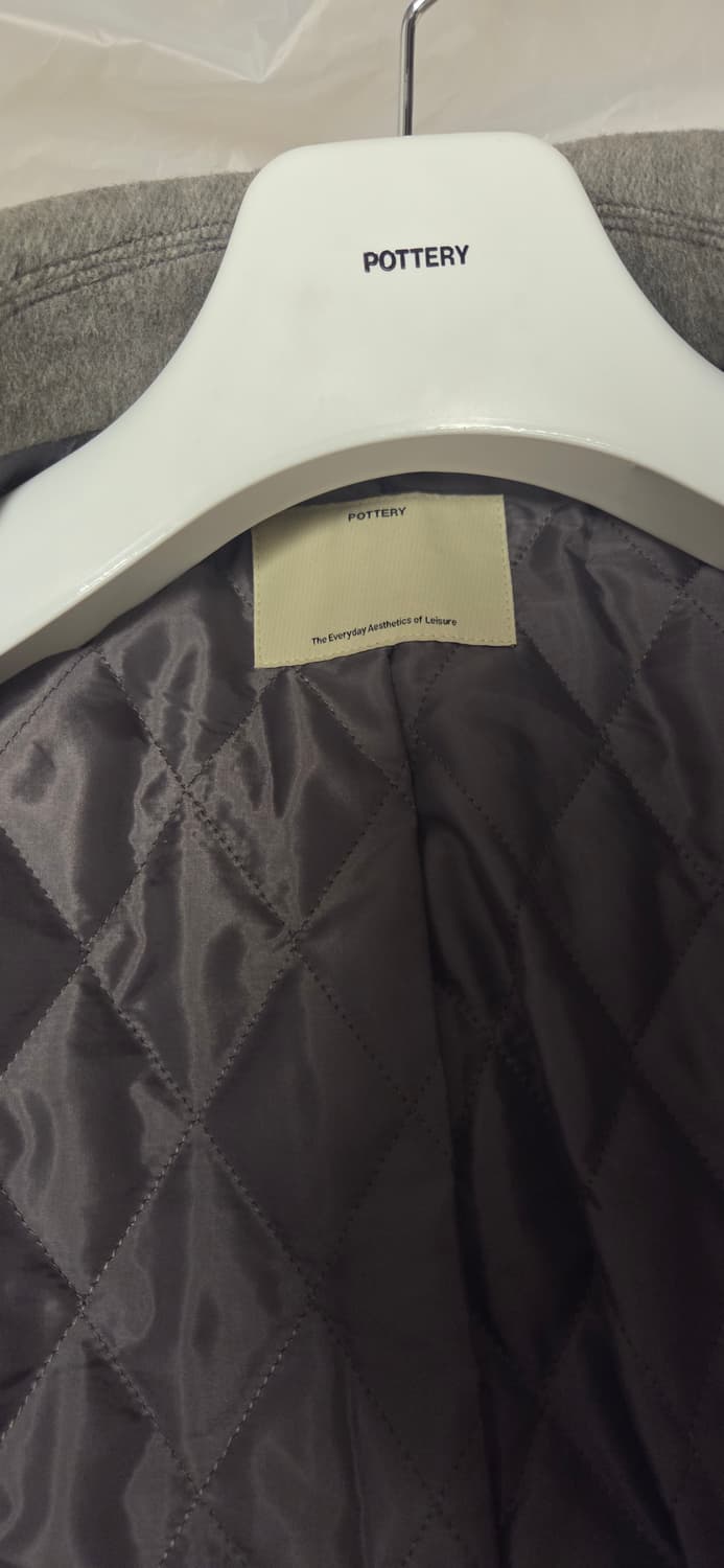 [새상품] 포터리 남성 피코트 미드그레이 사이즈 2 팝니다 상품이미지8