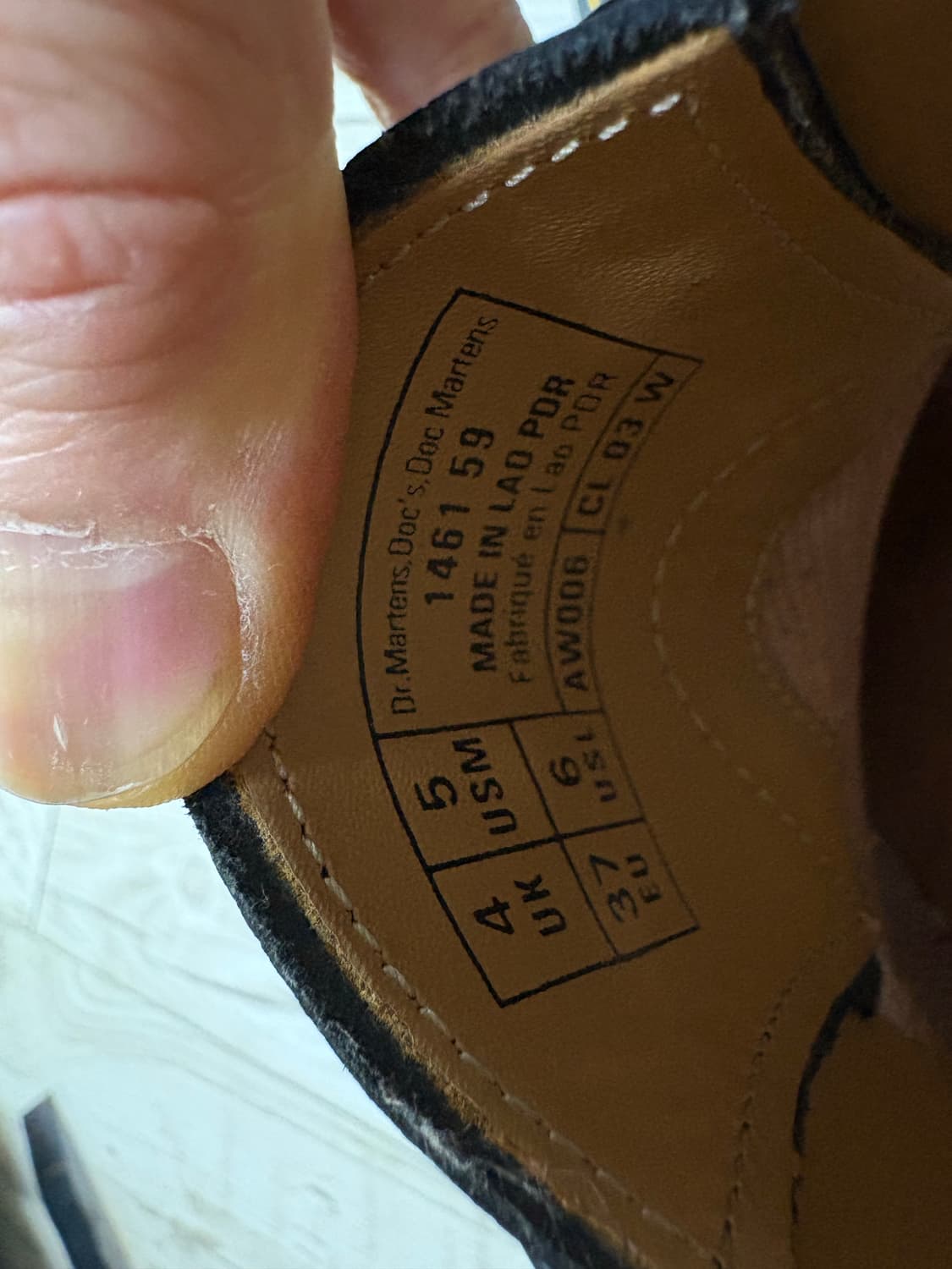 닥터마틴 1461 3홀 스무스 230 상품이미지7
