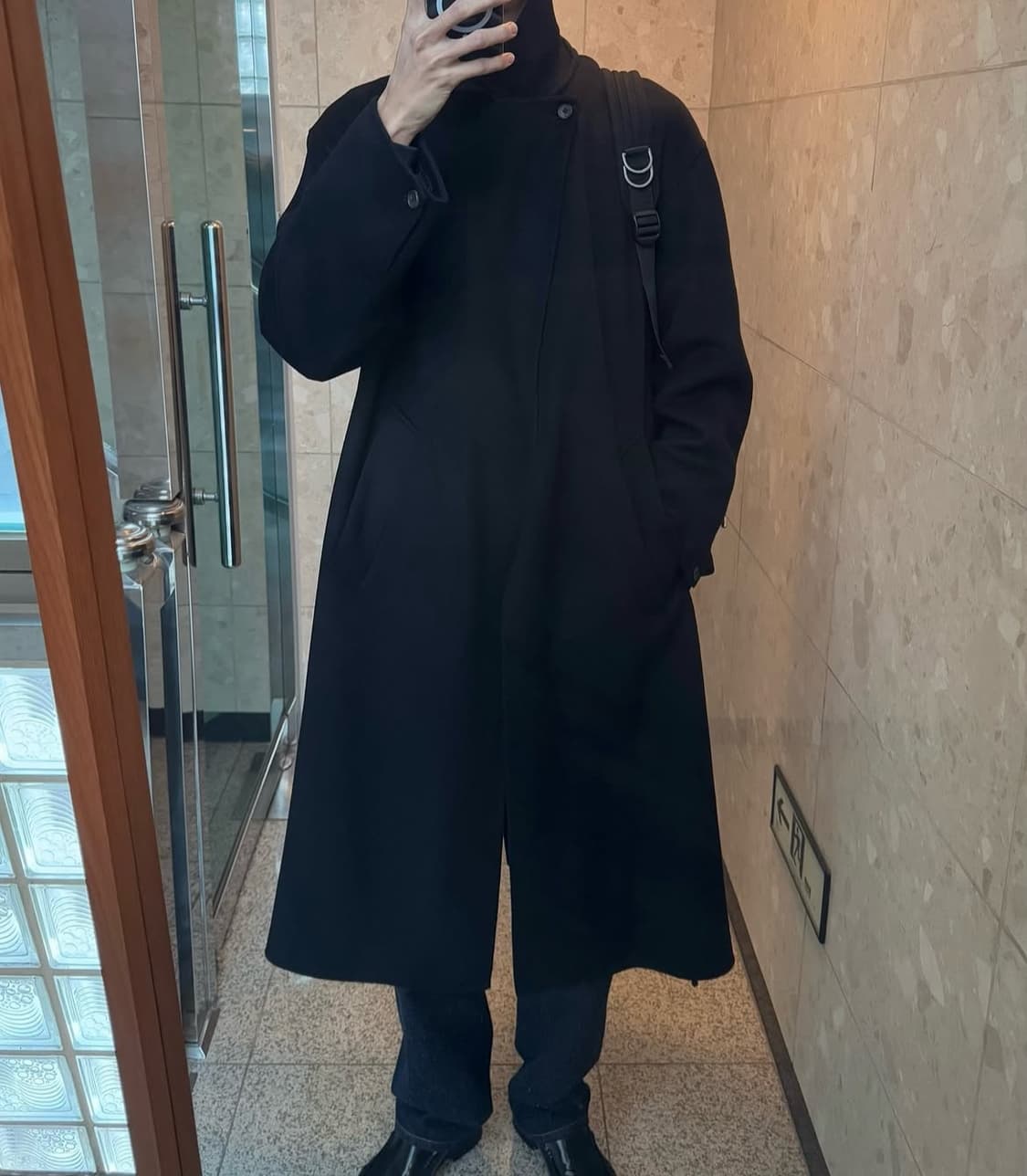 토니웩 핸드메이드 캐시미어 벨티드 오버 코트 상품이미지5