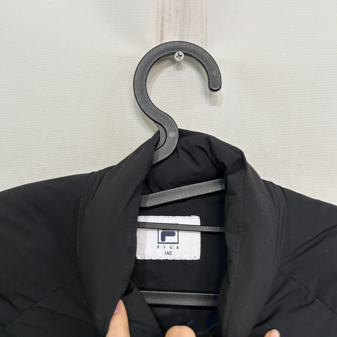 필라 키즈 패딩 140 블랙 상품이미지2